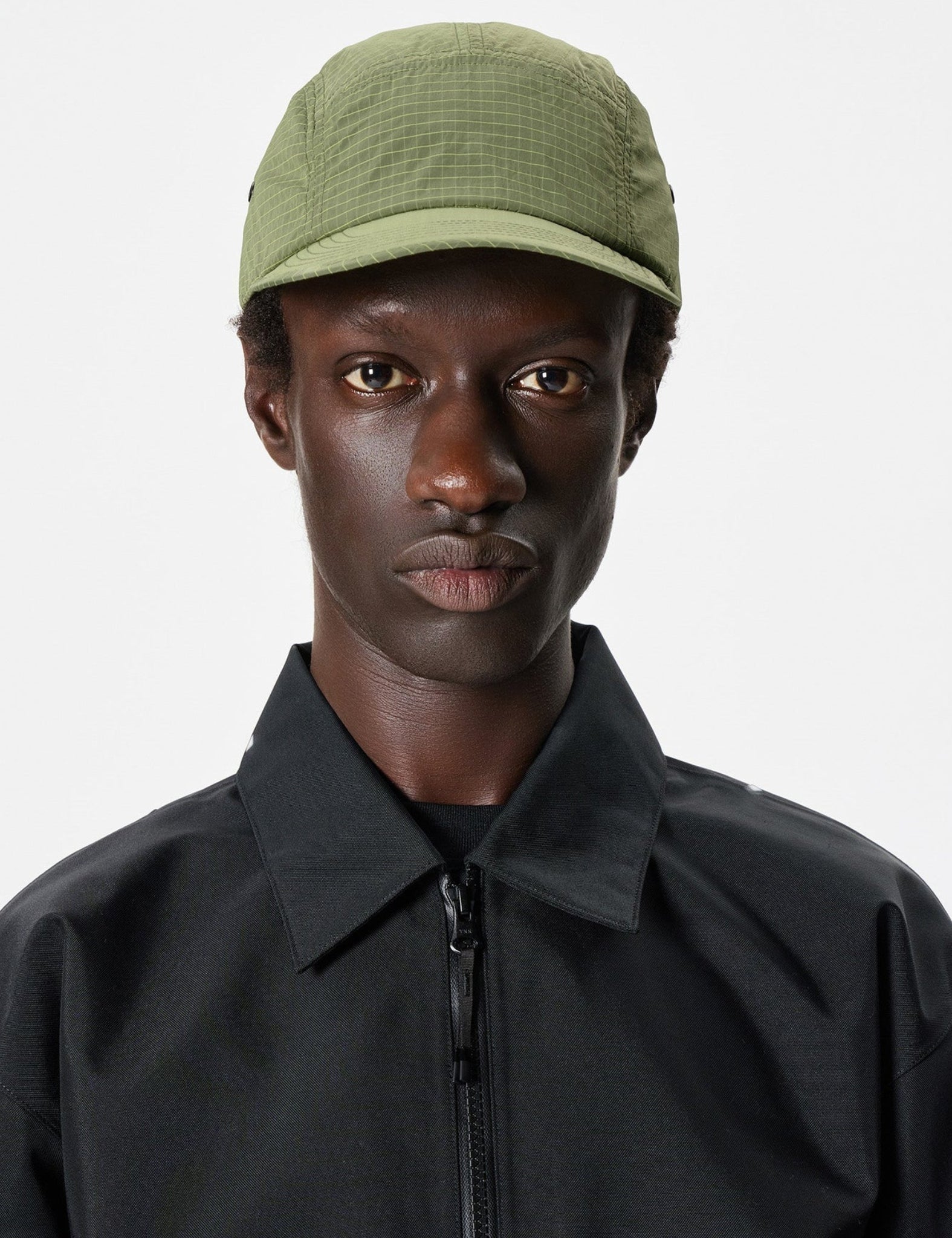 Goldwin Dope Dyed Rip-Stop Wind Cap - Usuyanagi Green | Benchmark.