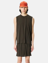Goldwin Air Pit Sleeveless Vest - Jet Brown
