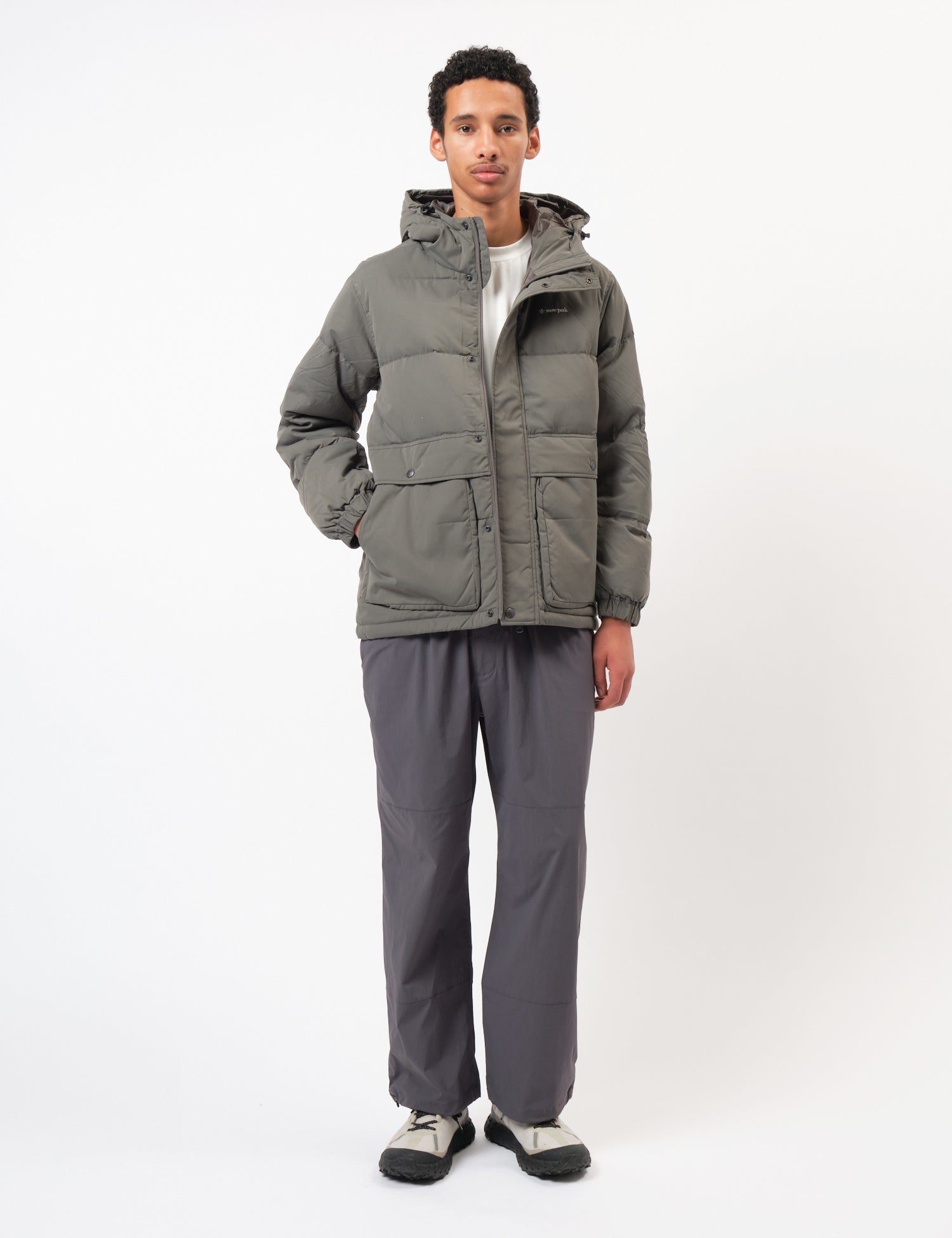 Snow Peak Everyday Down Jacket - Charcoal Grey | Benchmark