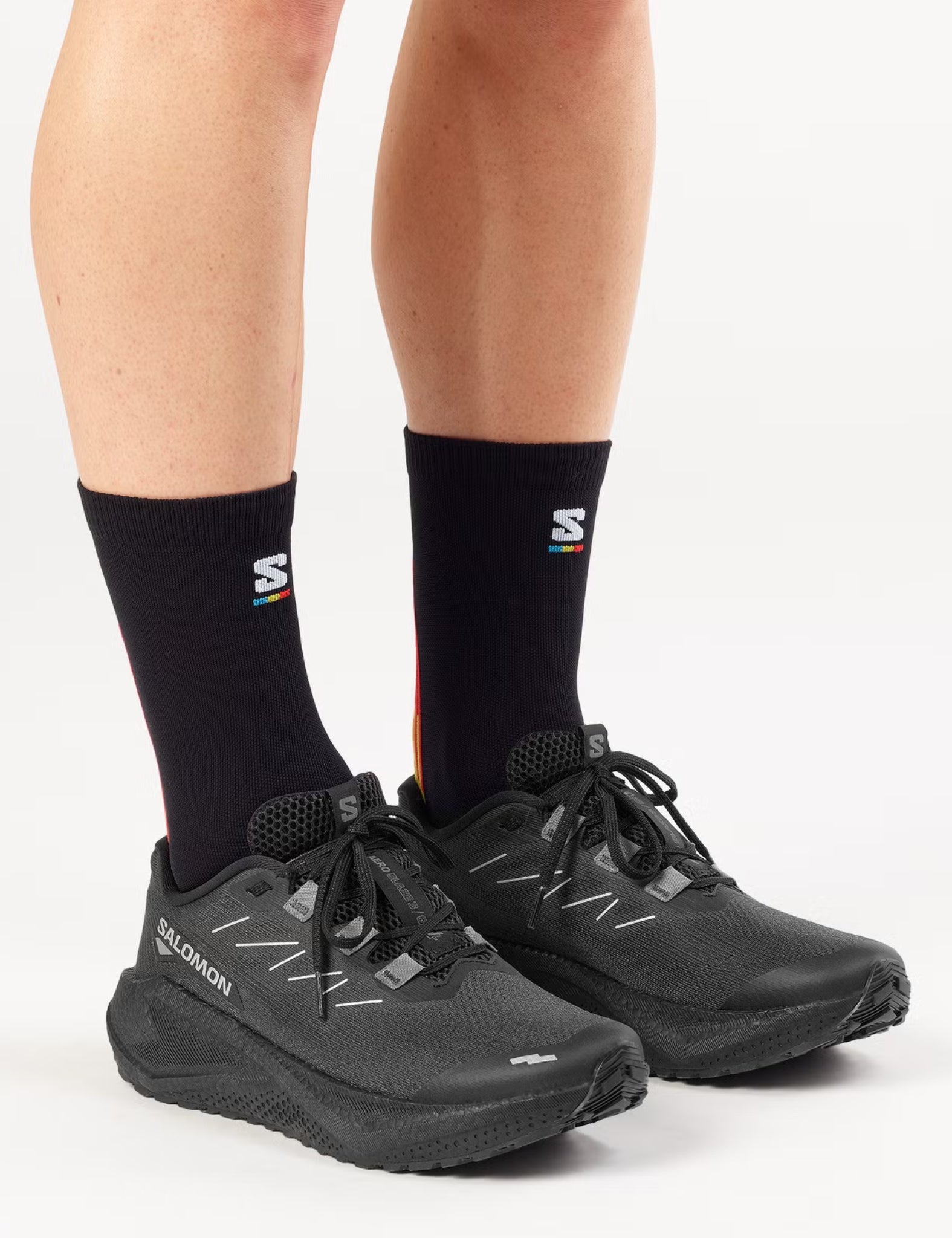 Salomon Aero Blaze 3 GRVL Trail Running Shoes - Phantom Black