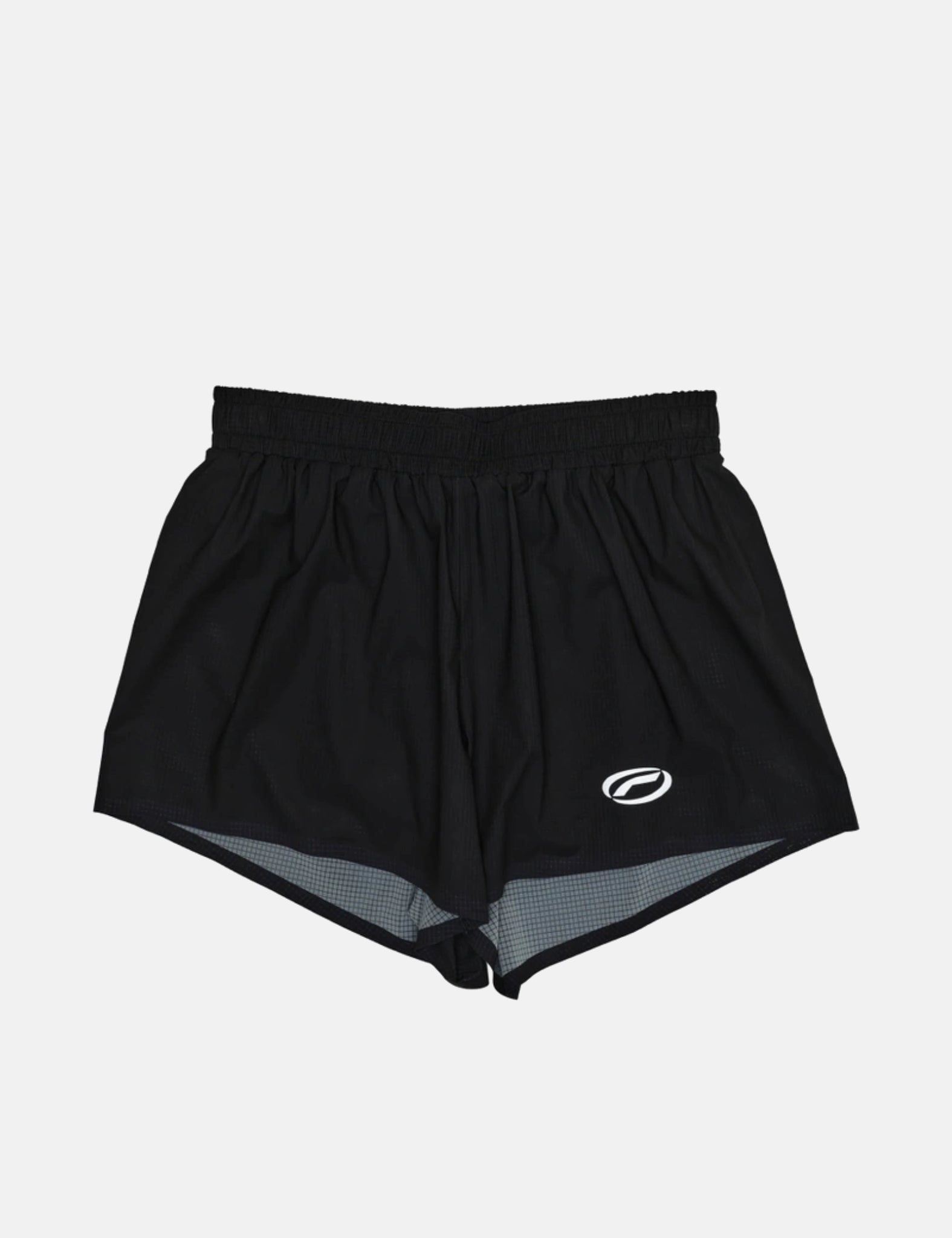 Optimistic Runners Perforated Shorts - Black