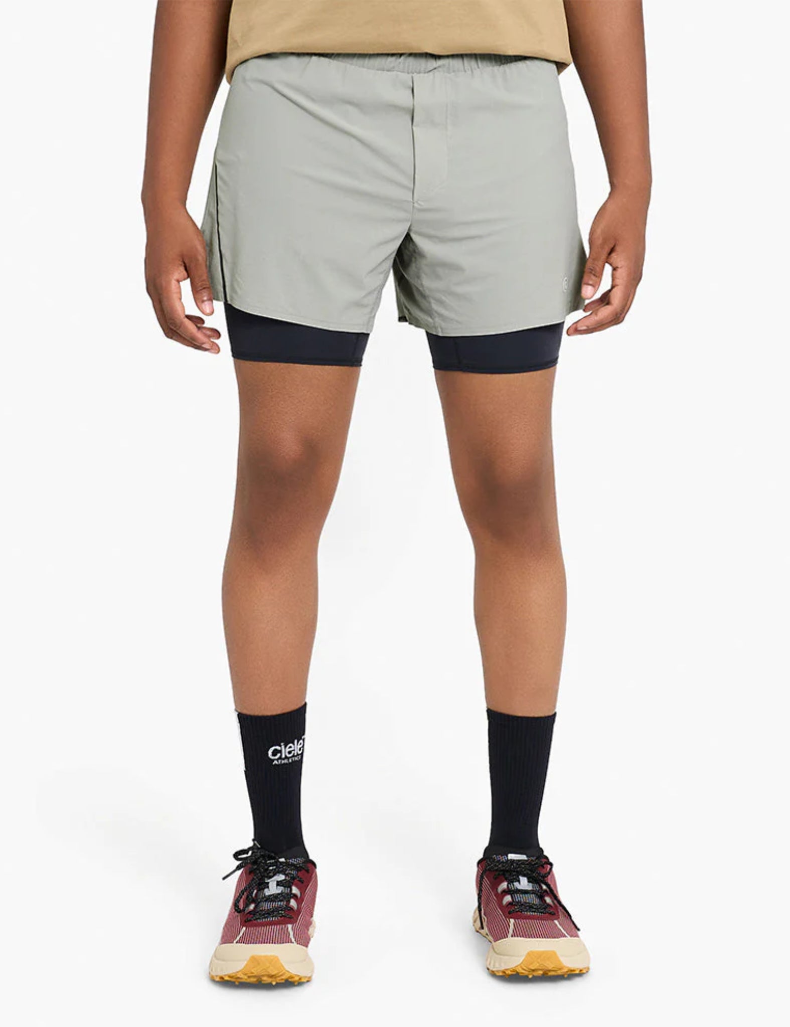 Ciele Athletics M-DLY 5''  Shorts Tights - Airy Grey