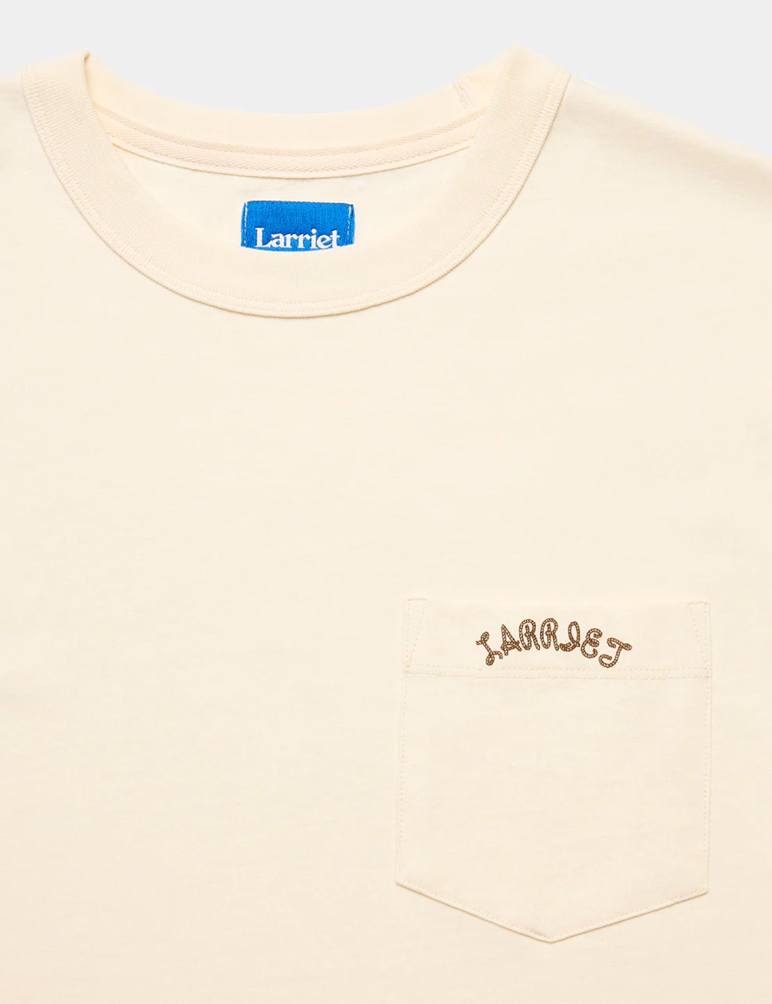 Larriet Lasso Pocket T-Shirt - Cream