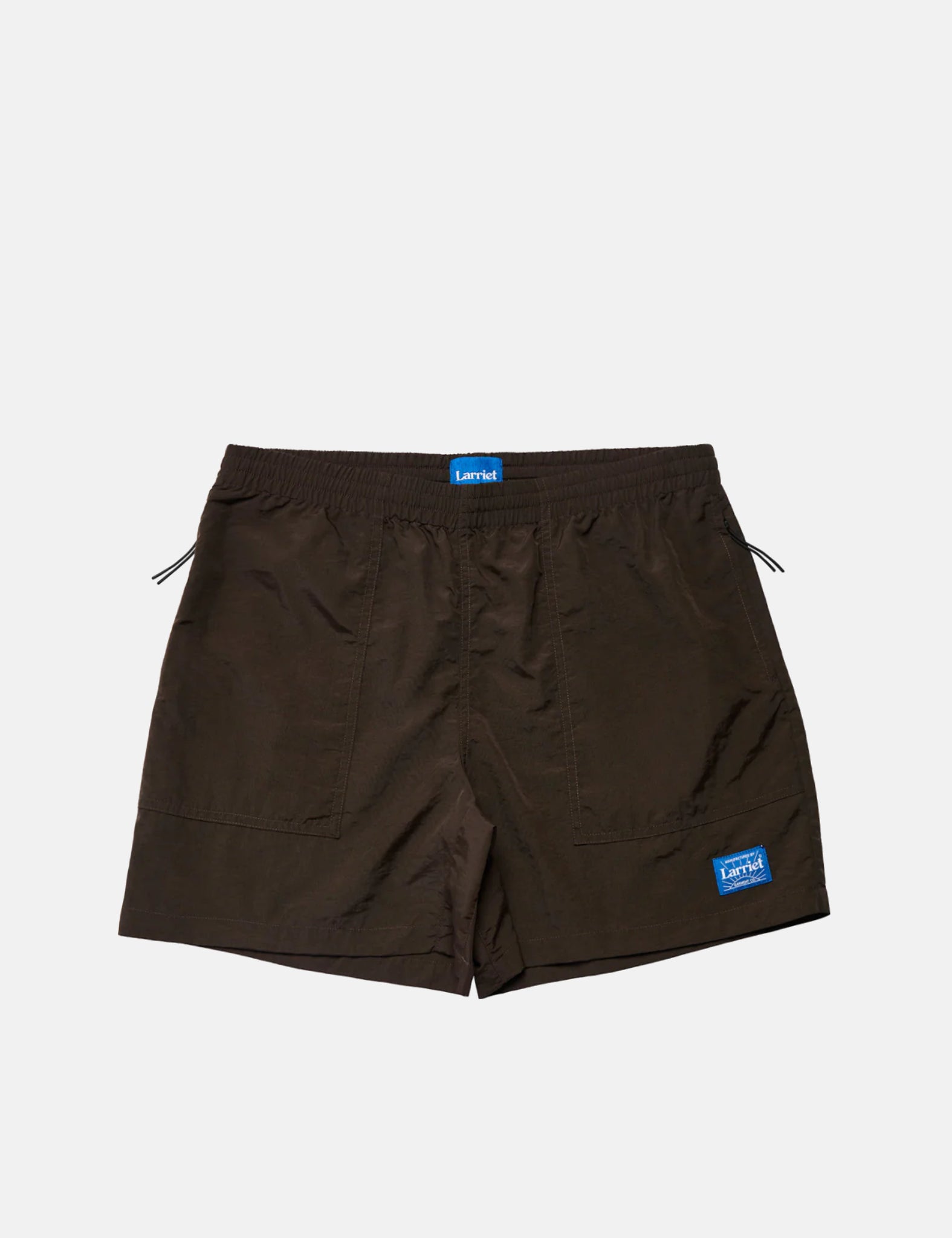 Larriet x Article Exclusive Rec Shorts (Nylon Taffeta ) - Brown