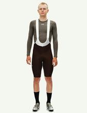 Pas Normal Studios Thermal Long Sleeve Baselayer - Dark Coffee Brown