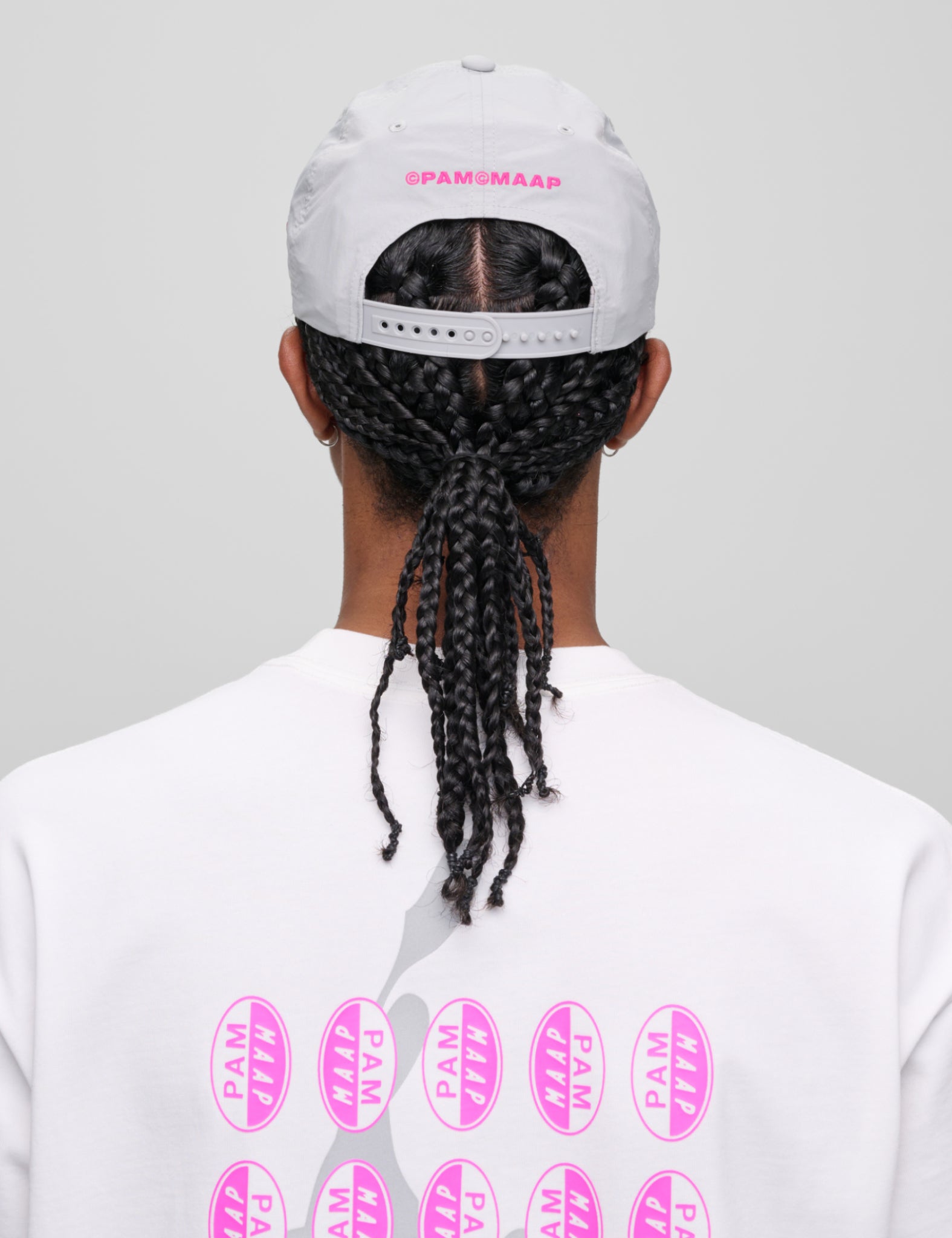 MAAP X P.A.M. 5 Panel Nylon Cap - Grey | Benchmark.