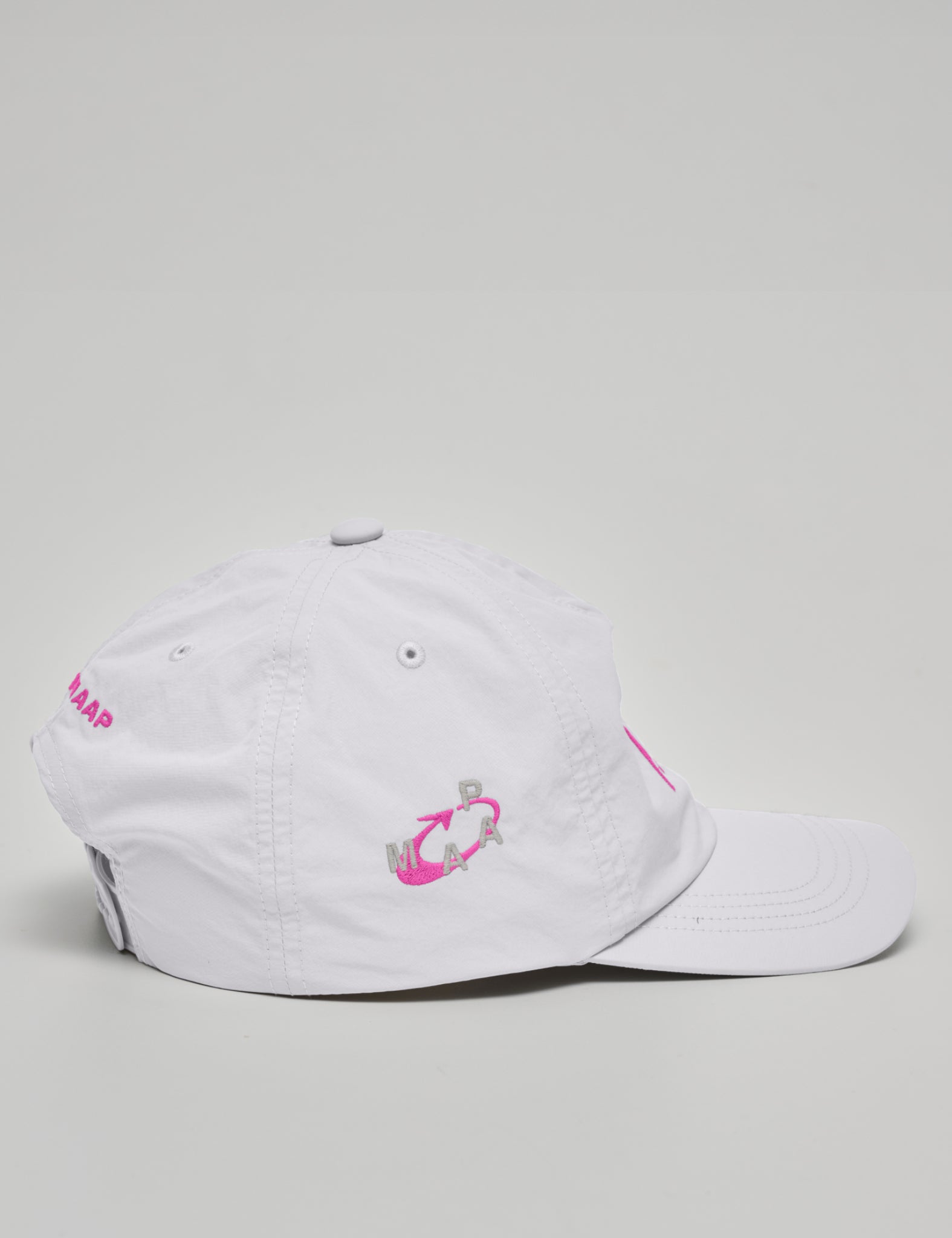 MAAP X P.A.M. 5 Panel Nylon Cap - Grey | Benchmark.