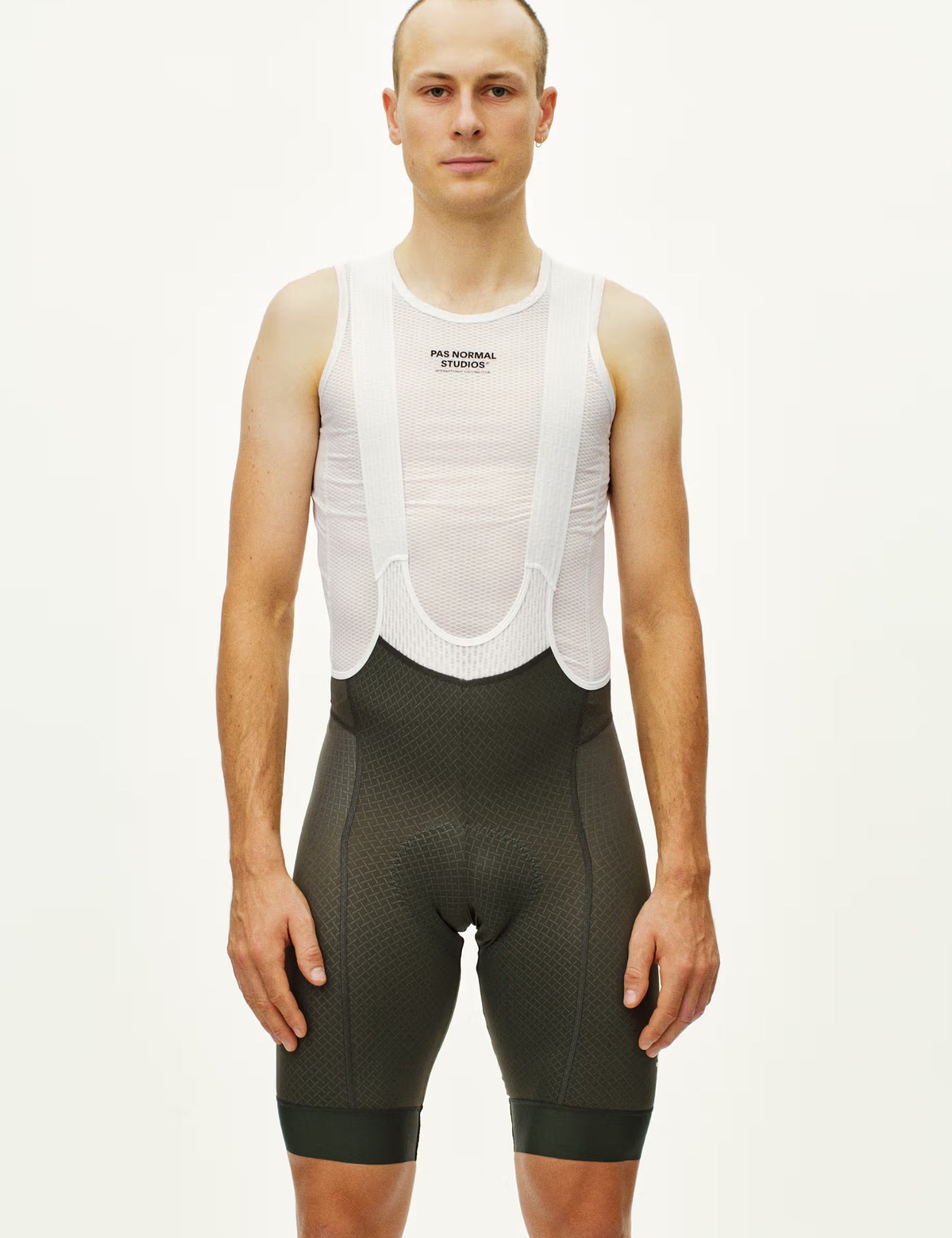 Pas Normal Studios Mechanism Bib Shorts - Dark Grey | Benchmark.
