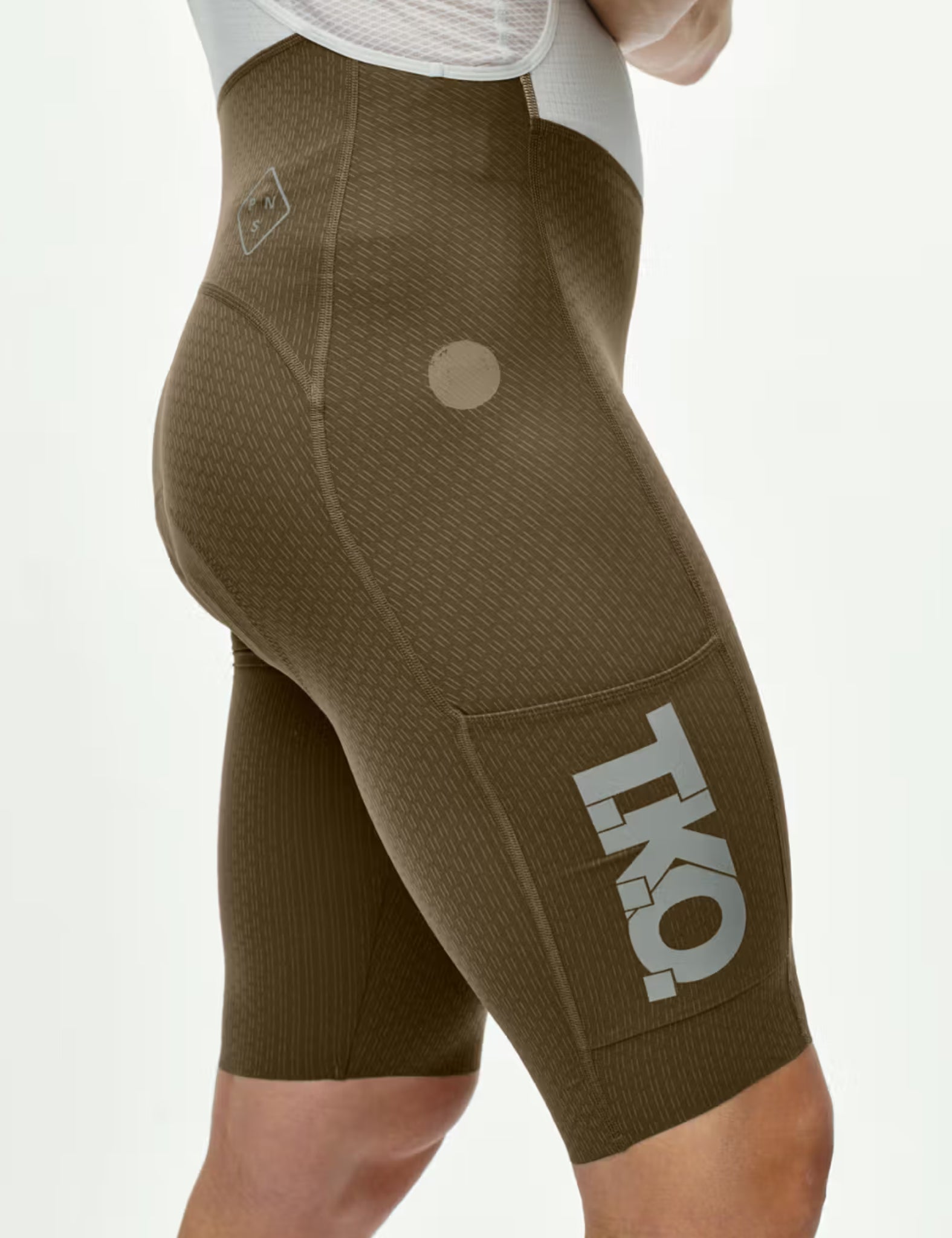 Pas Normal Studios T.K.O. Essential Light Cargo Bibs - Dark Stone