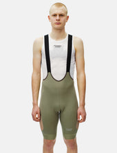 Pas Normal Studios Escapism Cargo Bibs - Light Olive Green