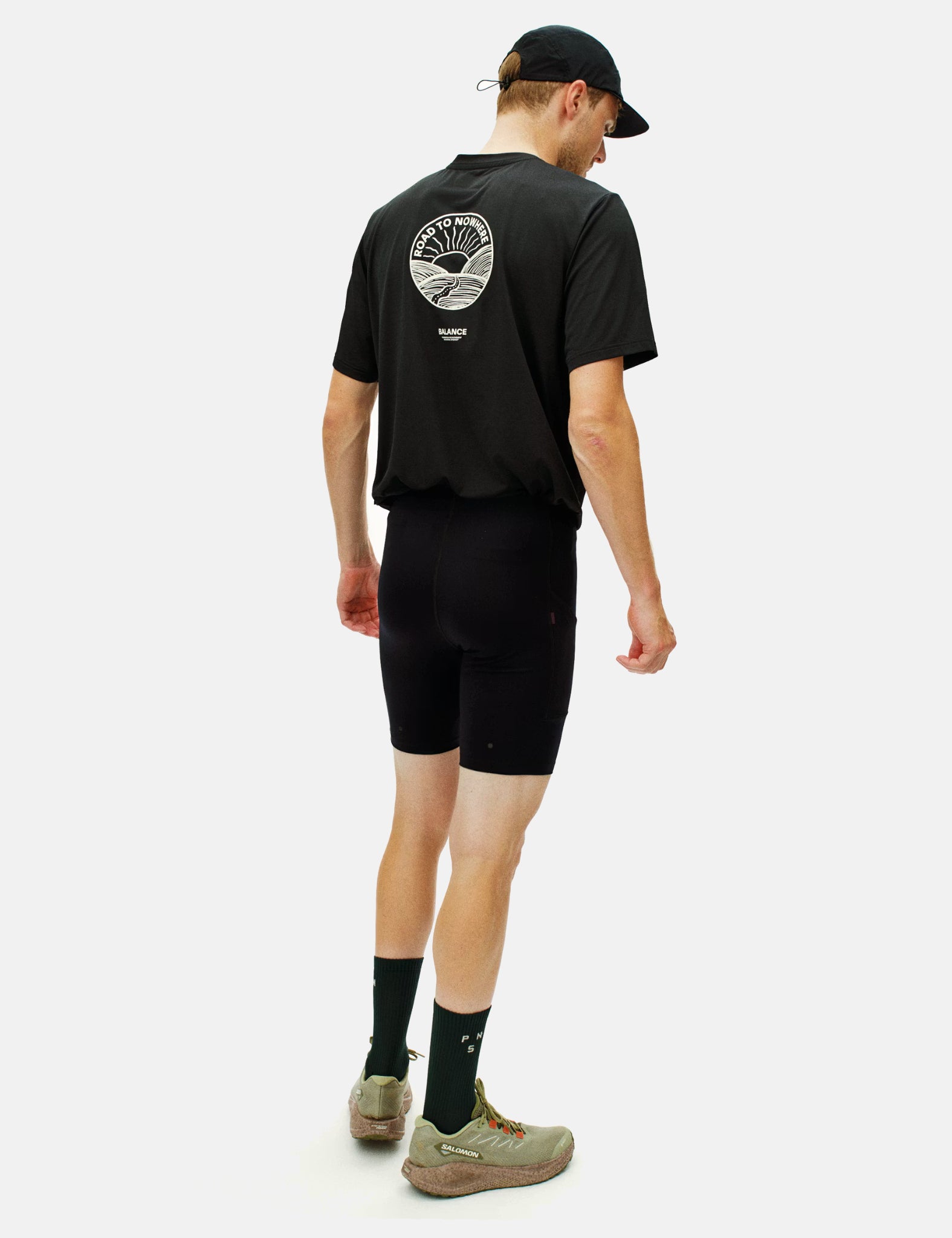 Pas Normal Studios Balance Short Tights - Black