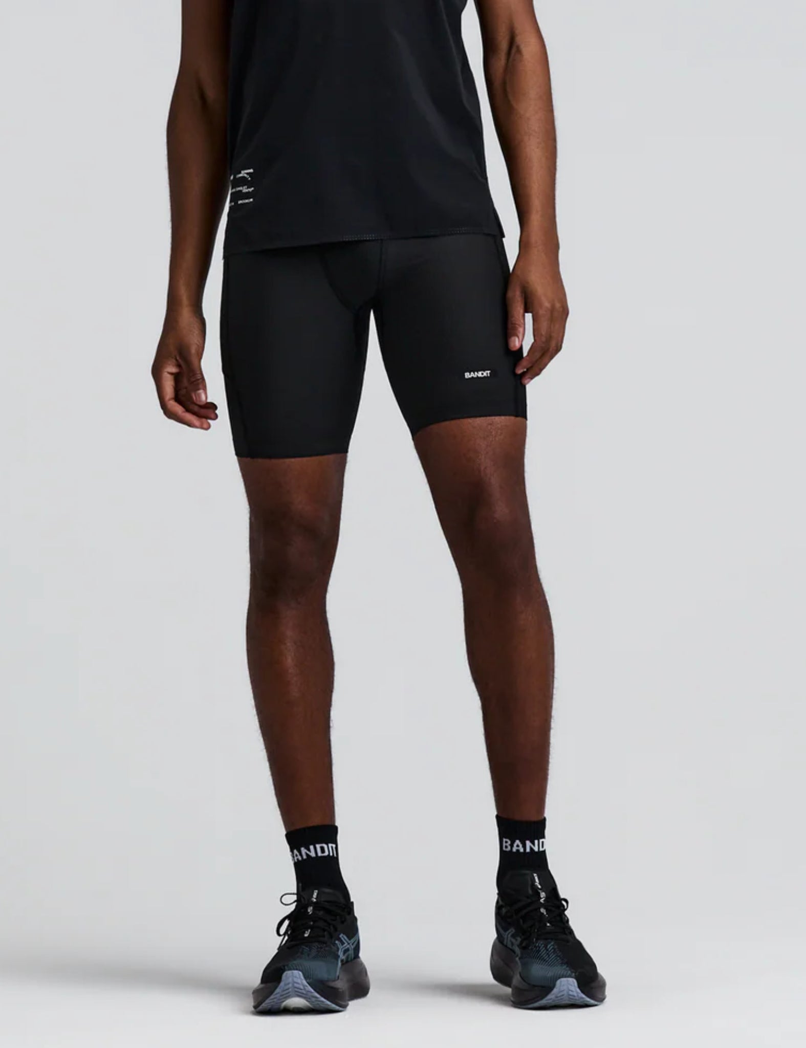 Bandit Men's Cadence 7 Pocket Half Tights - Black