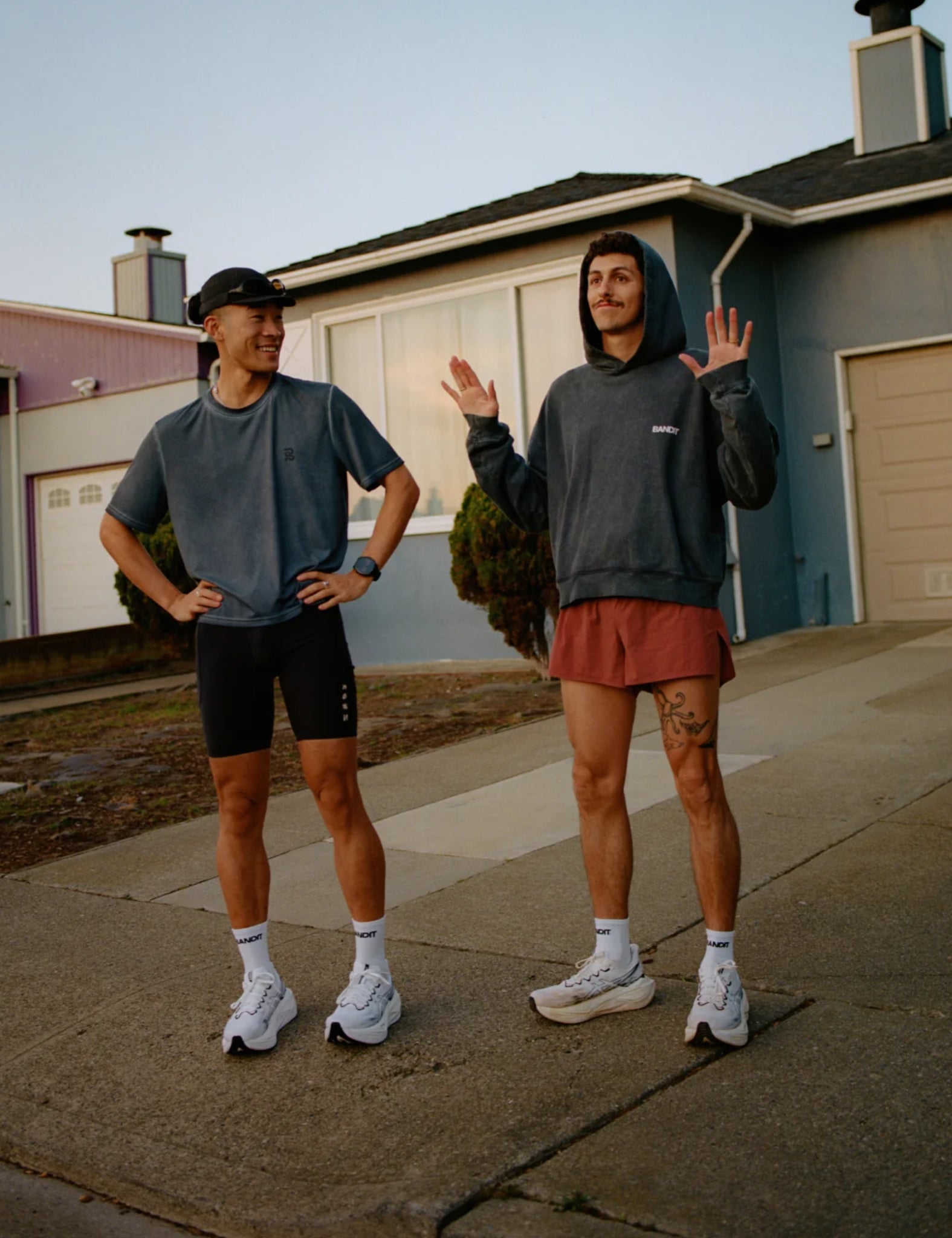 Bandit Men's Vento Next Gen 3" Split Shorts - Mahogany Brown