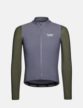 Pas Normal Studios Mechanism Long Sleeve Jersey - Steel Grey/Dark Olive
