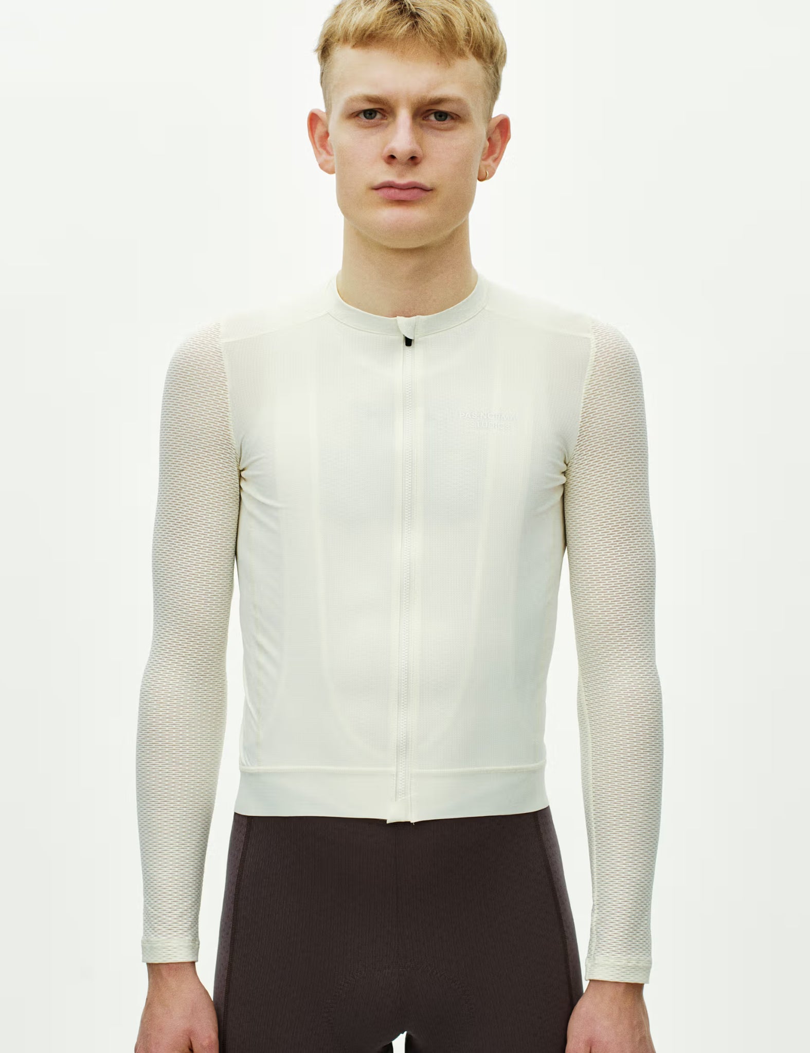 Pas Normal Studios Essential Light Long Sleeve Jersey - Off White