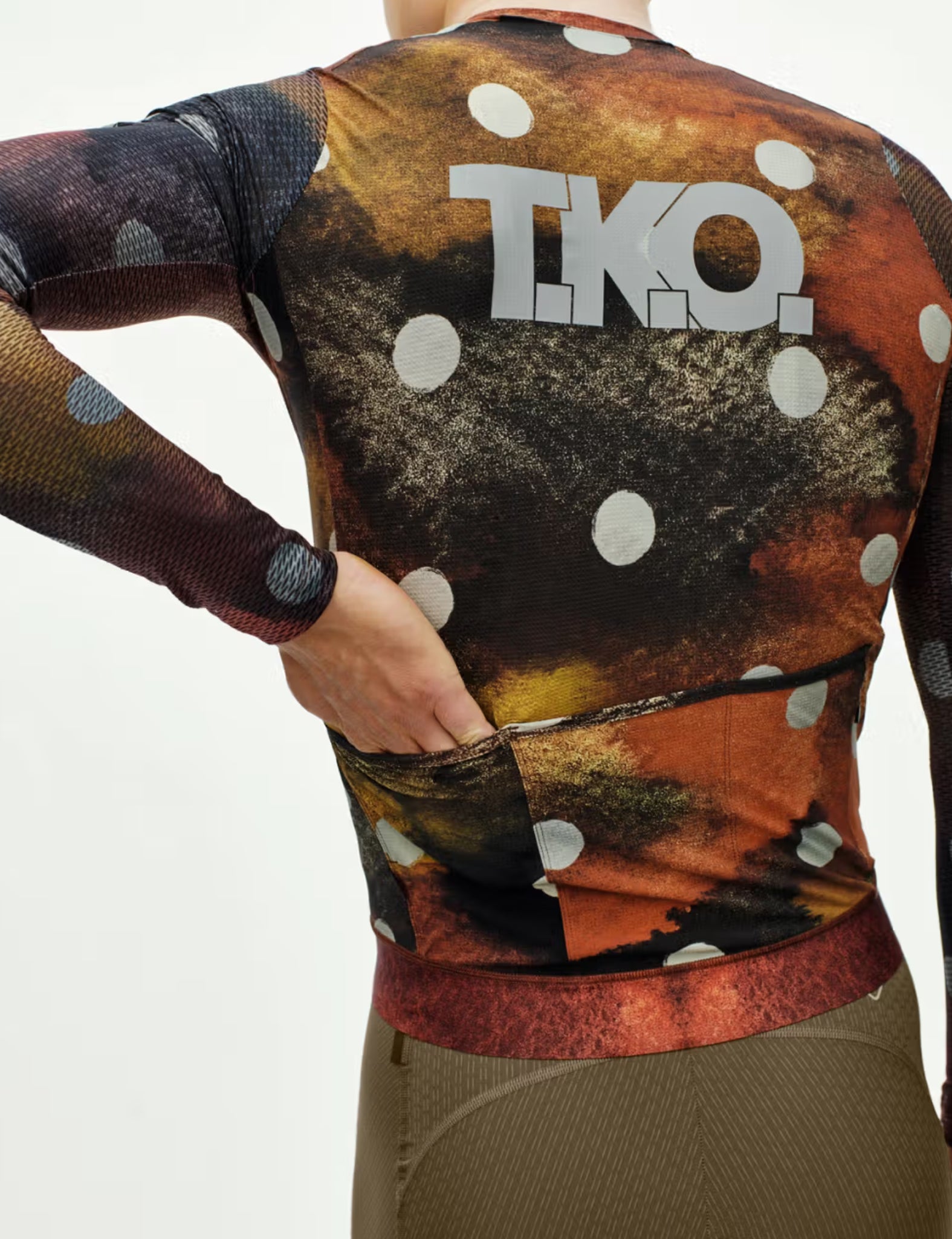 Pas Normal Studios T.K.O. Essential Light Long Sleeve Jersey - Earth