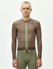Pas Normal Studios Escapism Long Sleeve Jersey - Stone Brown