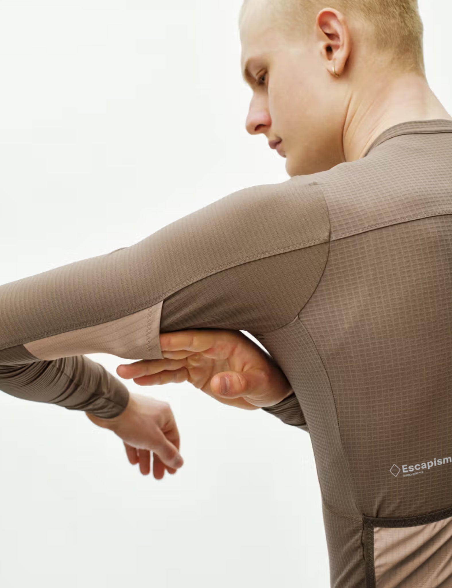 Pas Normal Studios Escapism Long Sleeve Jersey - Stone Brown