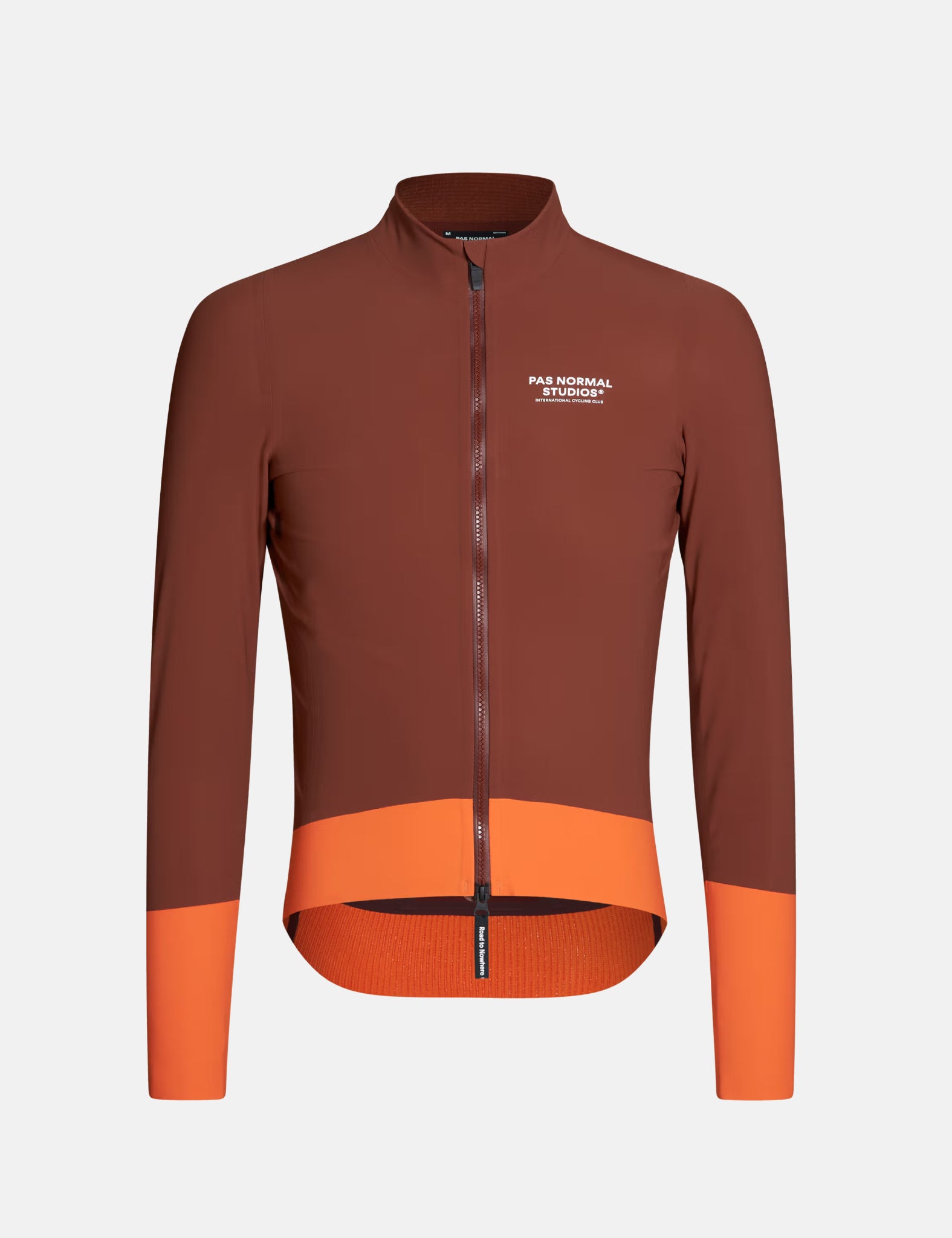 Pas Normal Studios Mechanism Thermal Jacket - Mahogany/Dark Orange