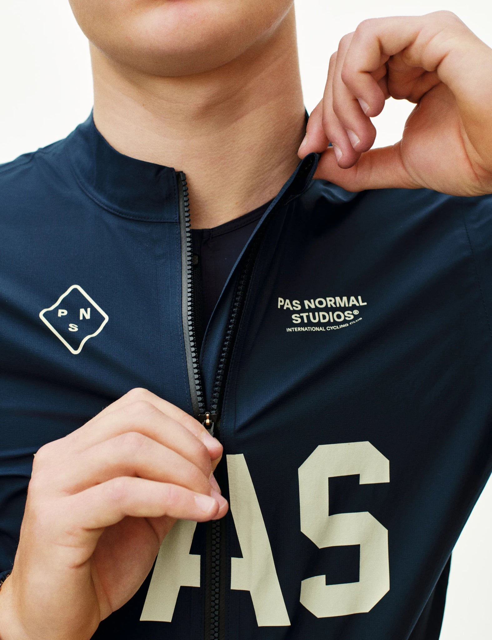 Pas Normal Studios PAS Mechanism Rain Jacket - Navy Blue
