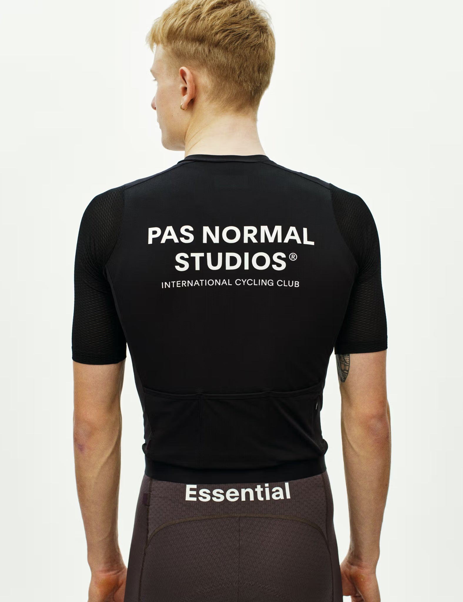 Pas Normal Studios Essential Light Jersey - Black | Benchmark.