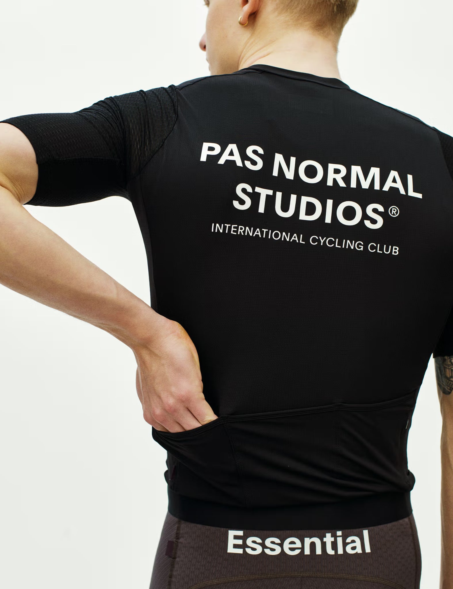 Pas Normal Studios Essential Light Jersey - Black | Benchmark.