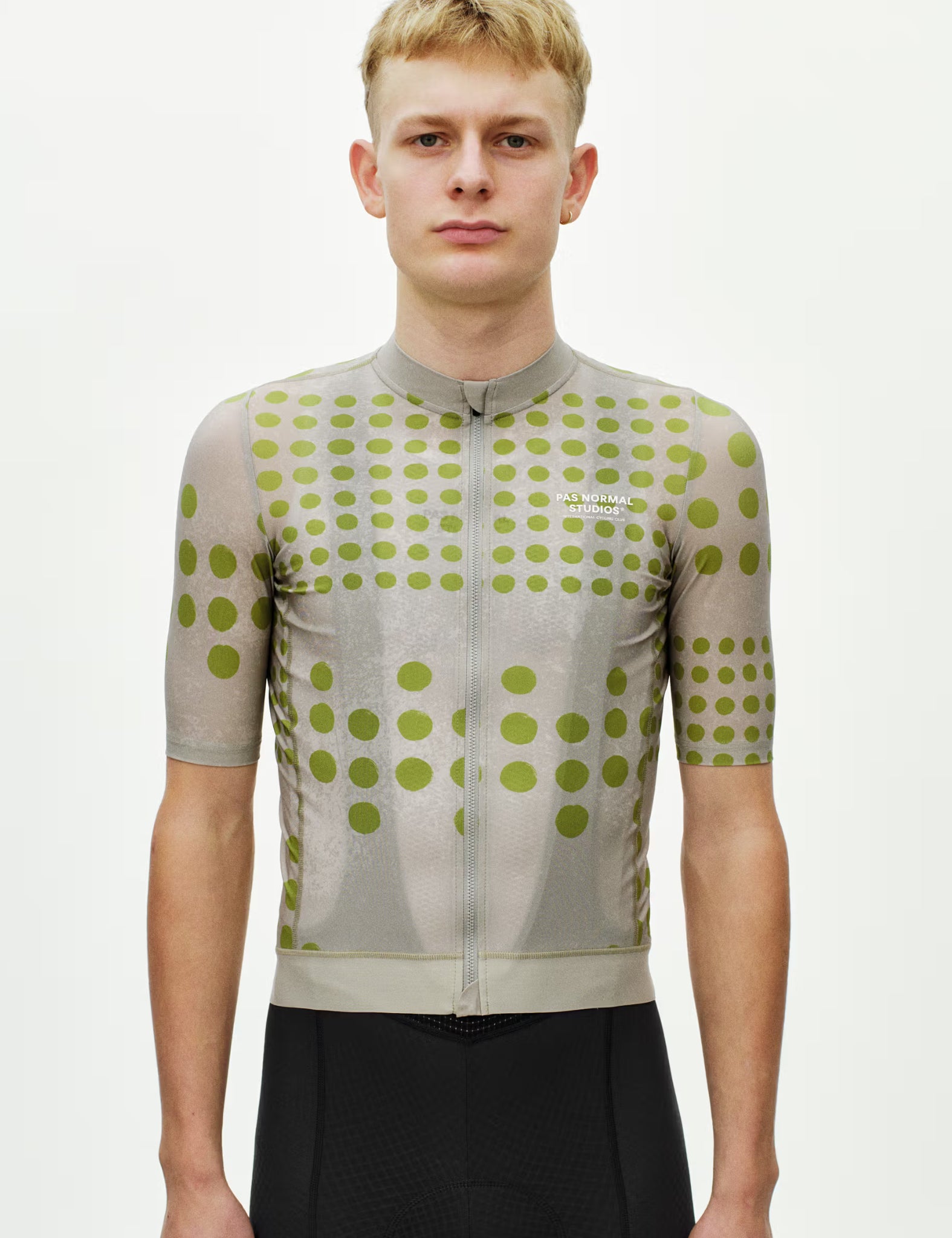 Pas Normal Studios Essential Jersey (Dot Print) - Bone