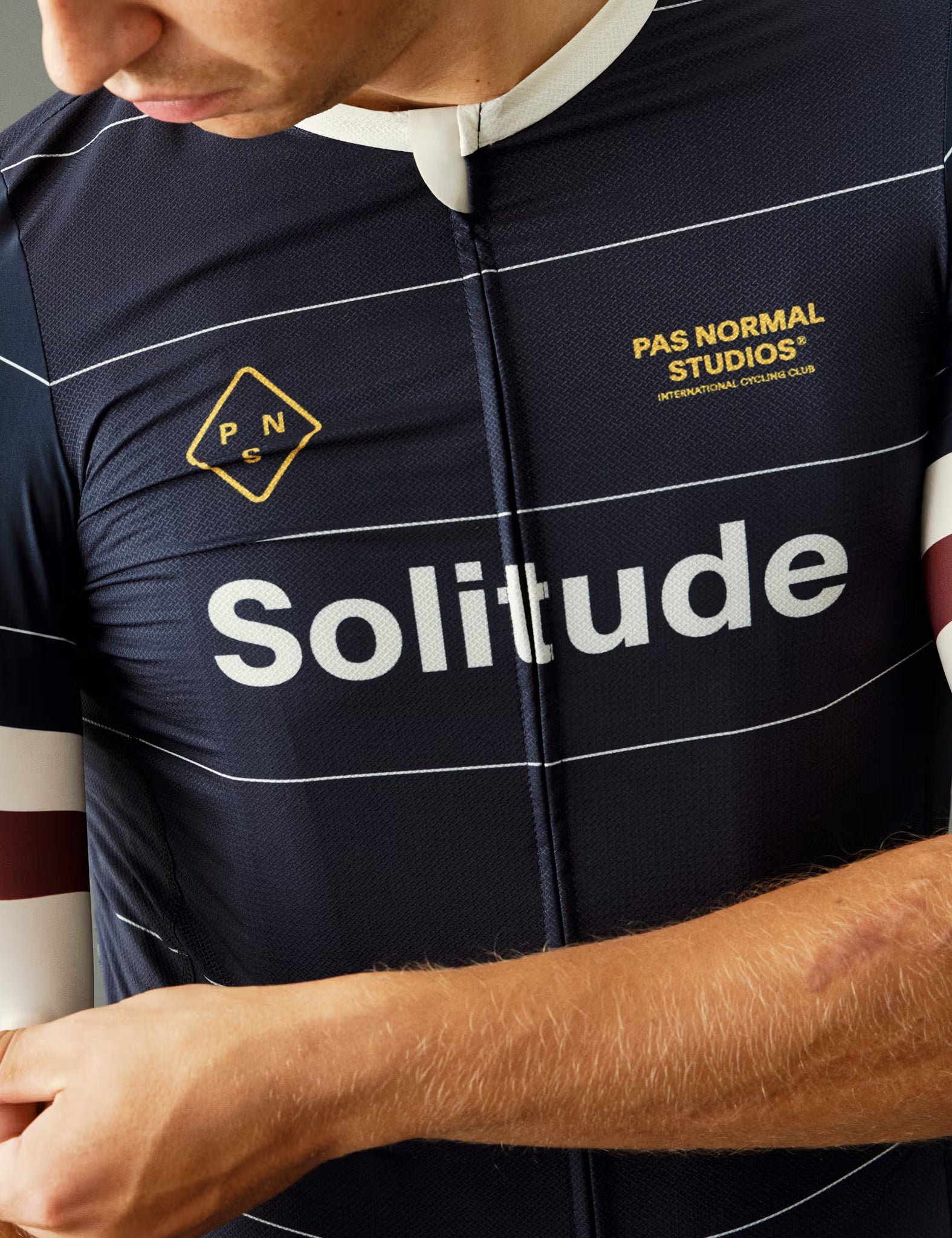 Pas Normal Studios Solitude Late Drop Jersey - Navy