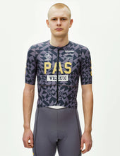 Pas Normal Studios PAS Racing Mechanism Pro Jersey - AOP Origami Grey