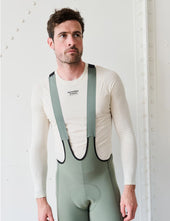 Pas Normal Studios Thermal/Windproof Long Sleeve Baselayer - Off White