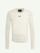 Pas Normal Studios Thermal/Windproof Long Sleeve Baselayer - Off White