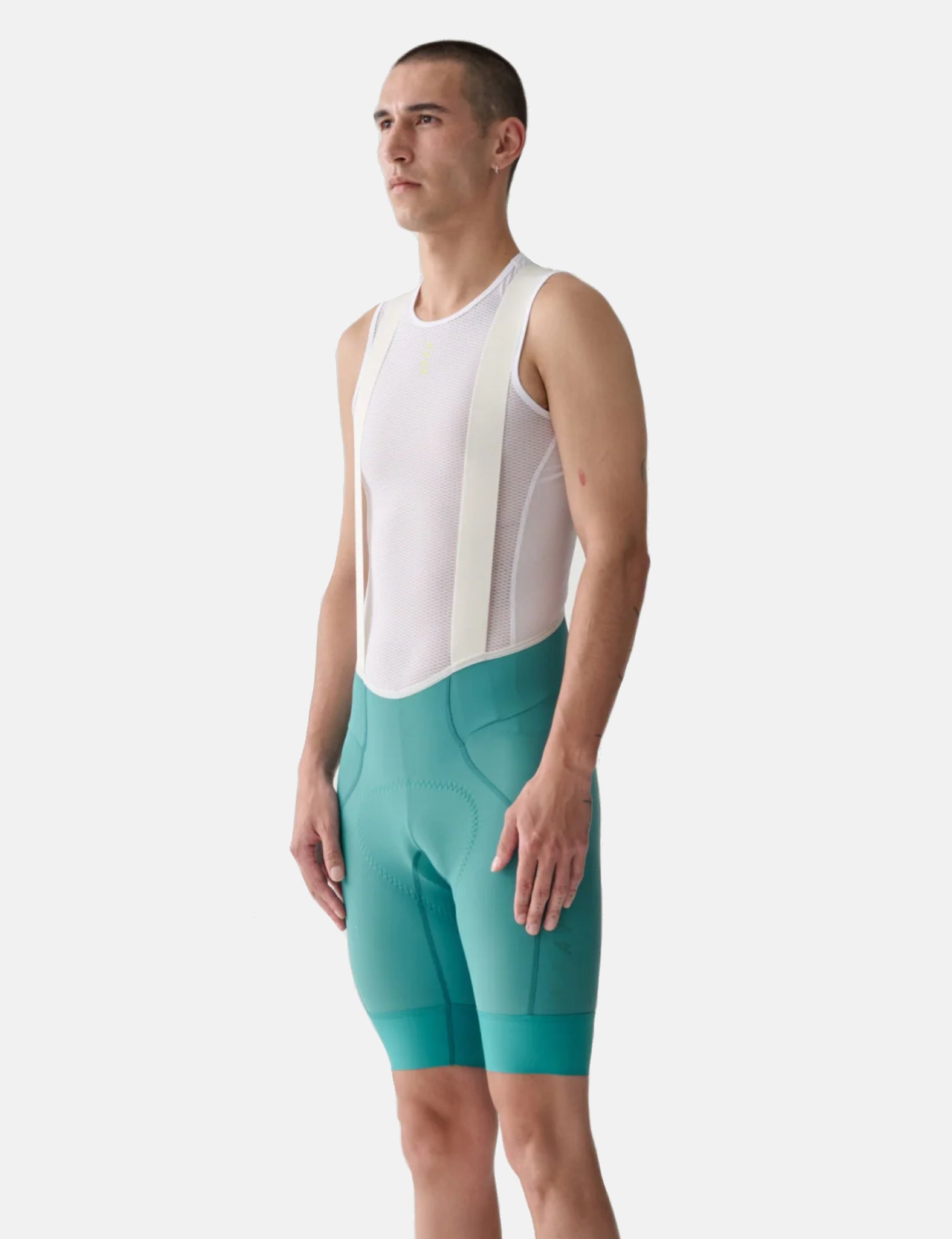 Maap Team Bib Shorts Evo - Lagoon Green