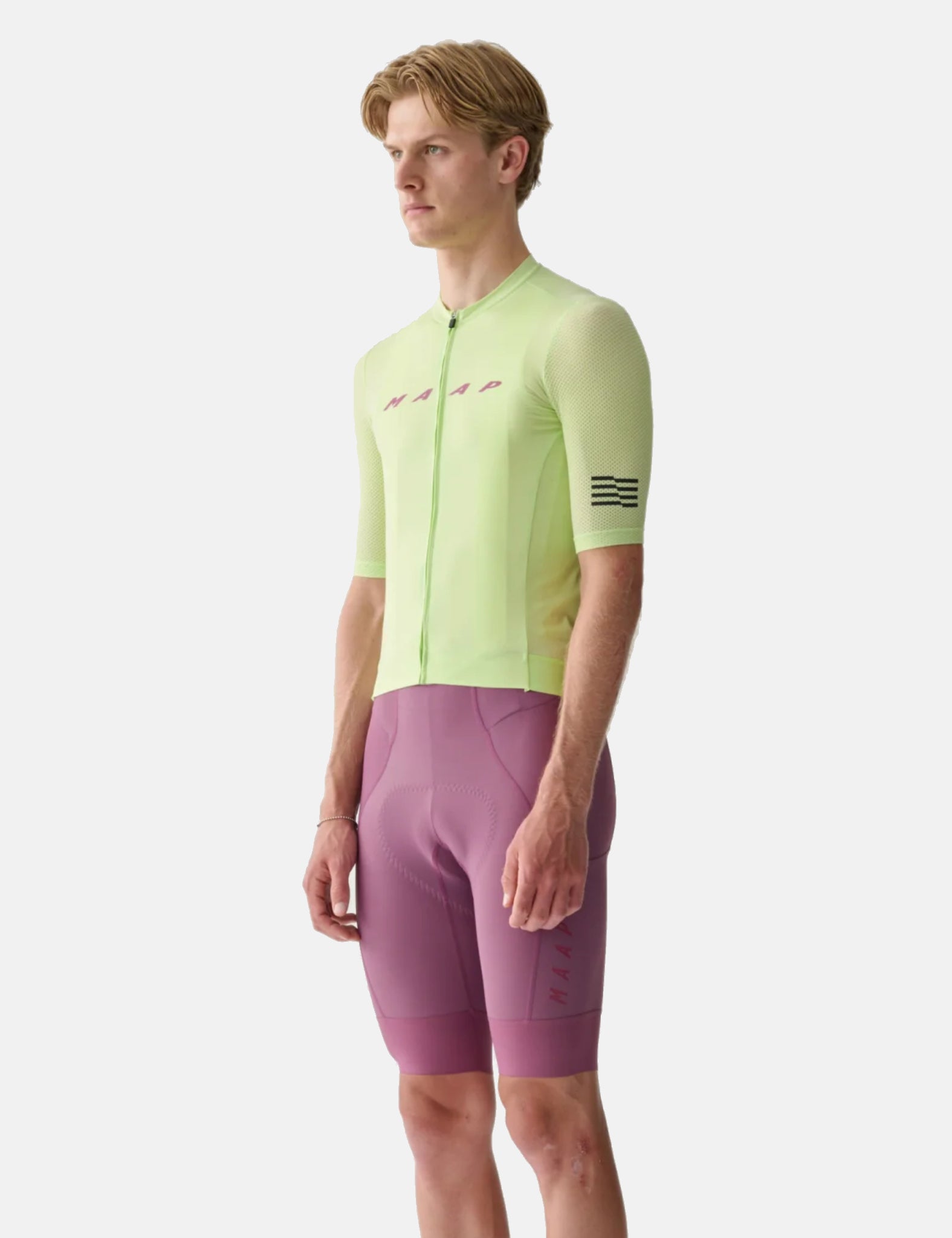 Maap Team Bib Shorts Evo Cargo - Mauve