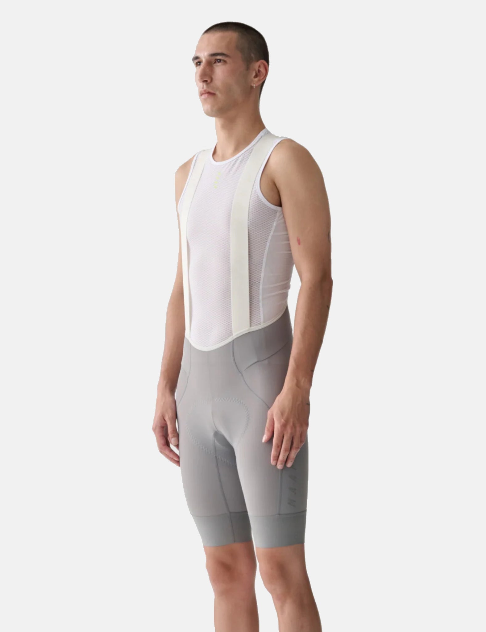 Maap Team Bib Shorts Evo Cargo - Titanium Grey