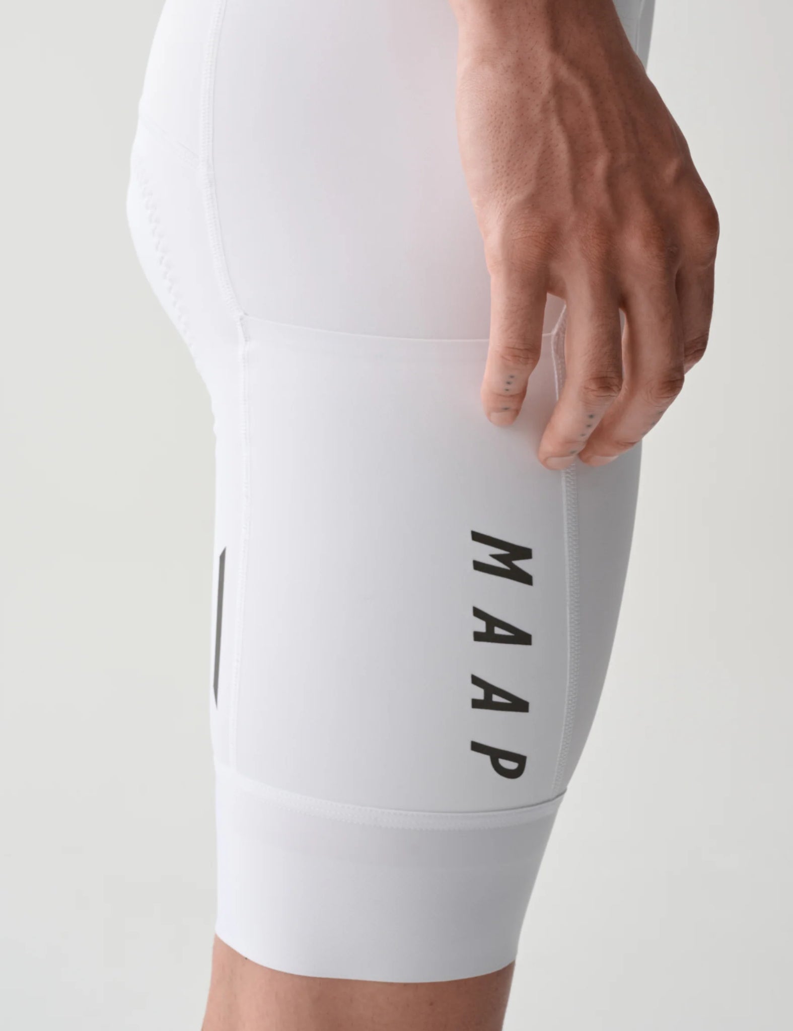 Maap Team Bib Shorts Evo Cargo - White