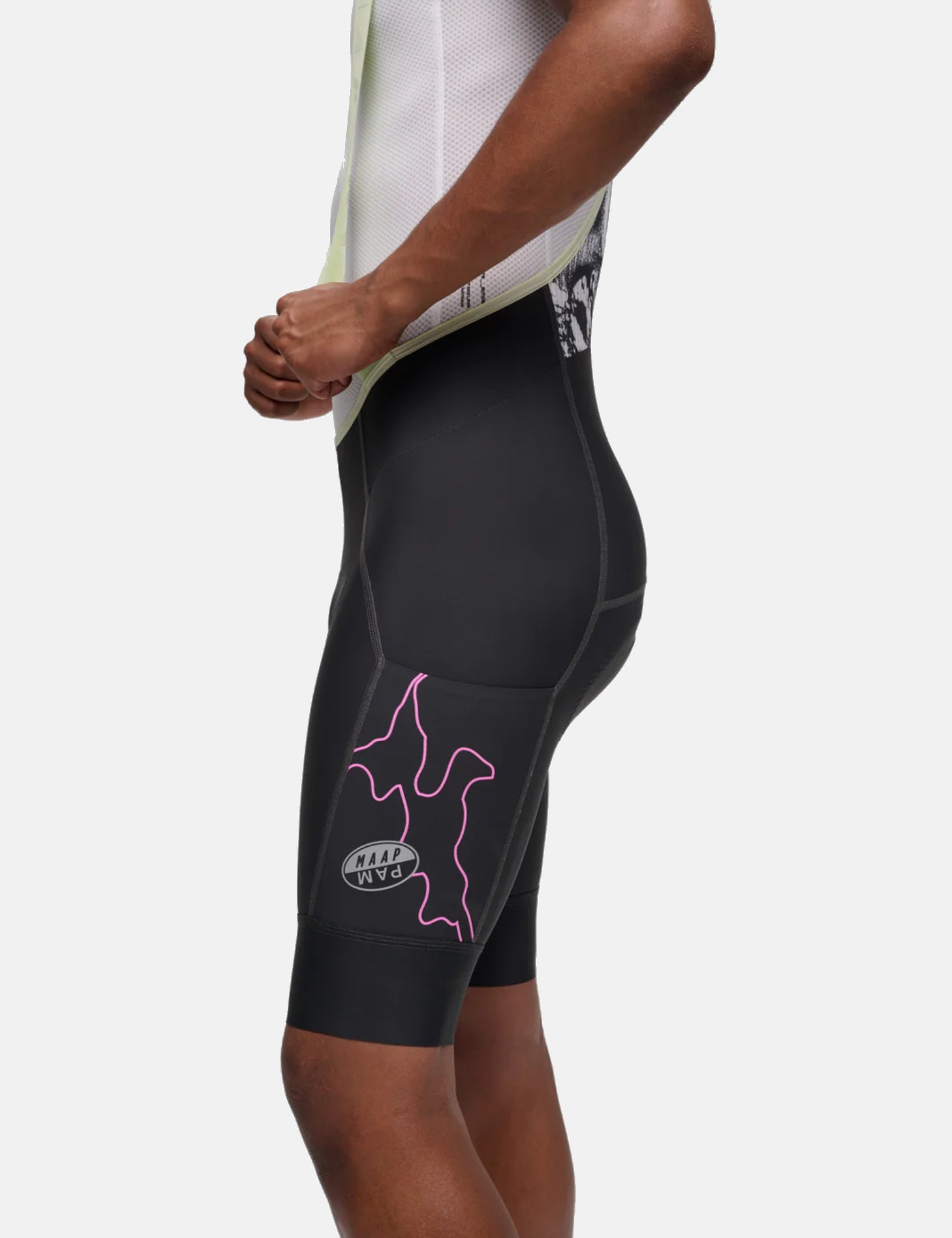 MAAP X P.A.M. Team Bib-Shorts Evo Cargo - Charcoal