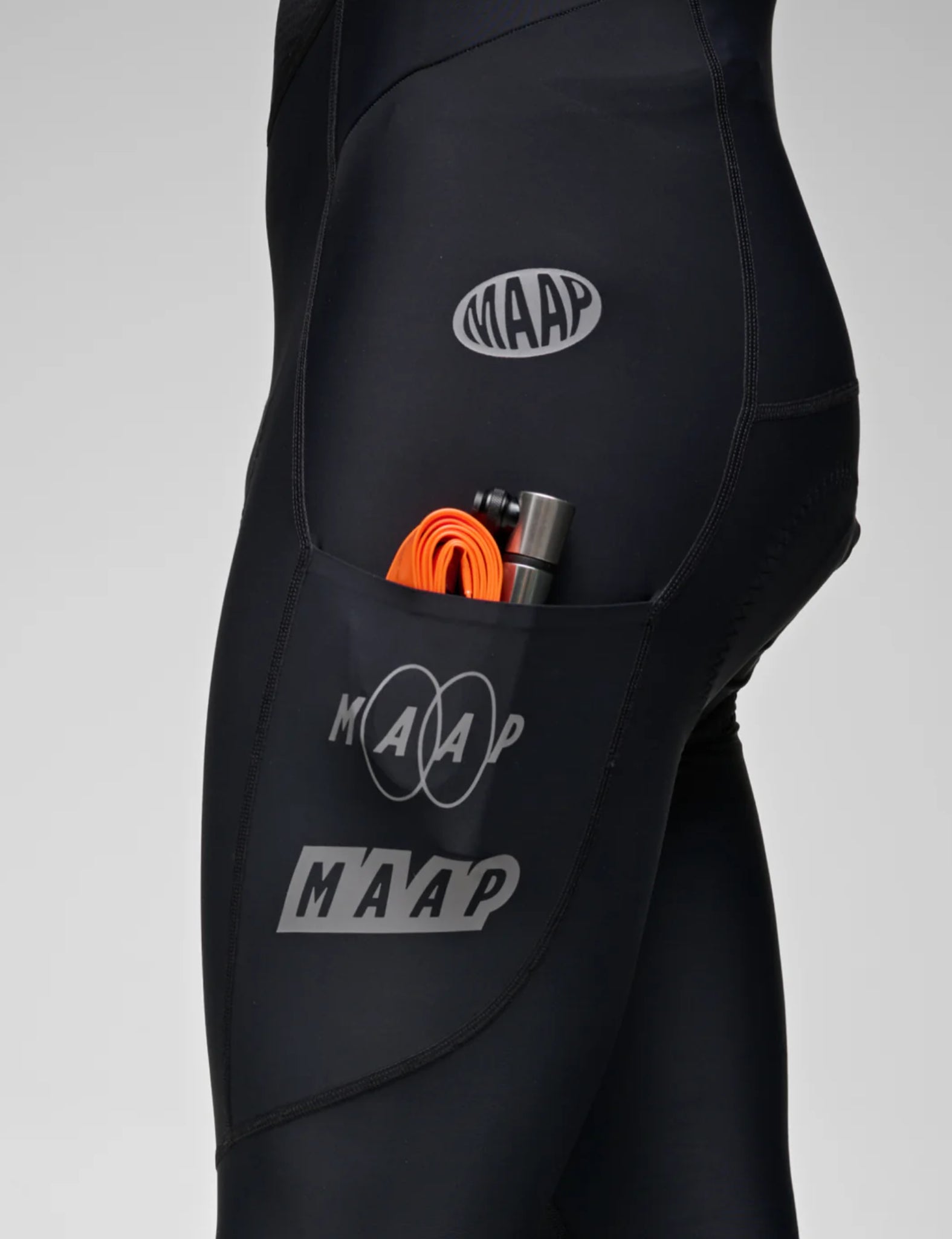 MAAP Drome Team Bib-Tights Evo Cargo - Black