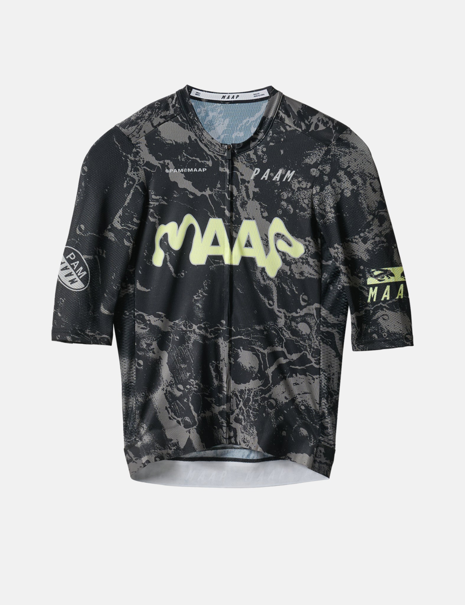 MAAP X P.A.M. Pro Air Jersey 3.0 - Black/Glow Lime