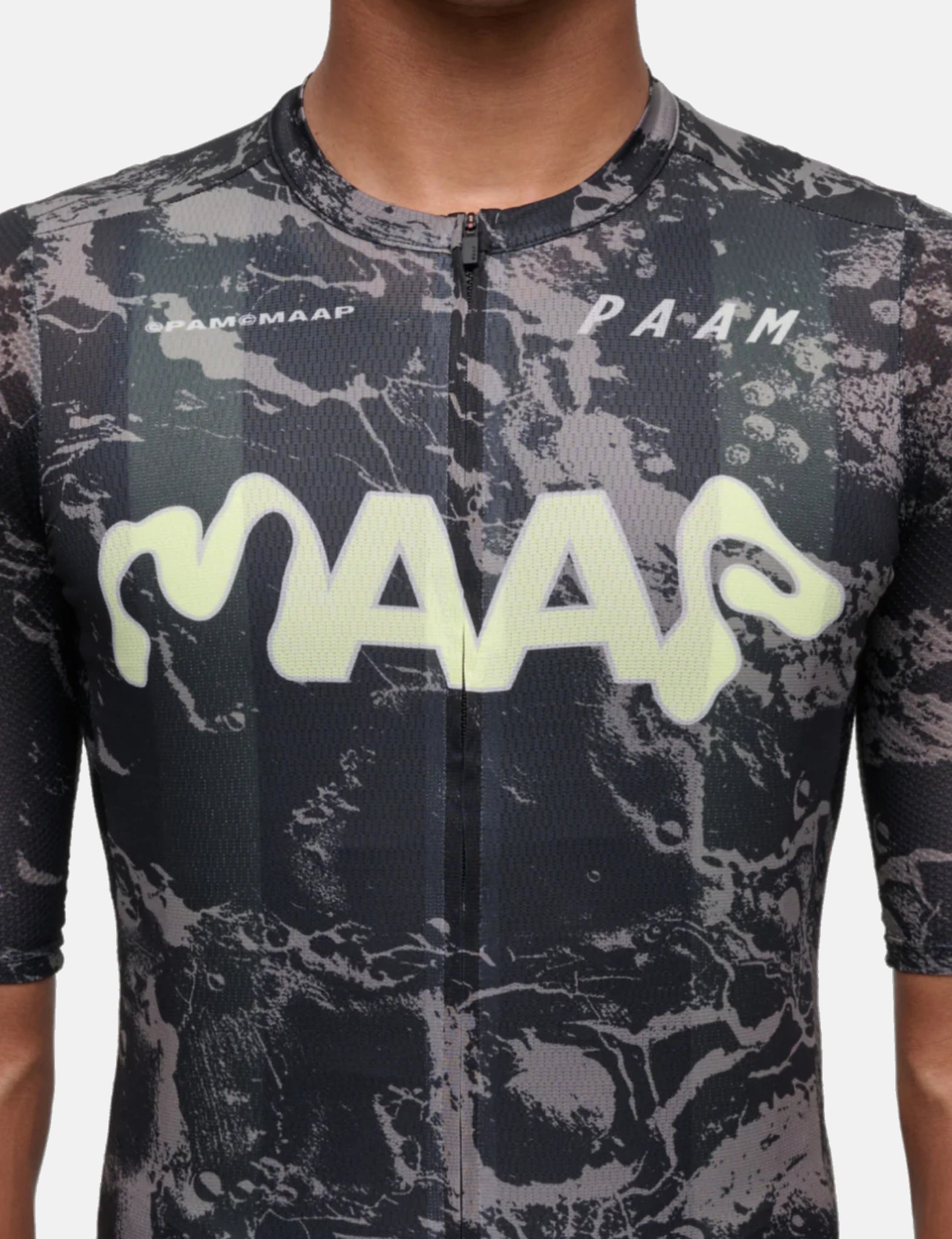 MAAP X P.A.M. Pro Air Jersey 3.0 - Black/Glow Lime