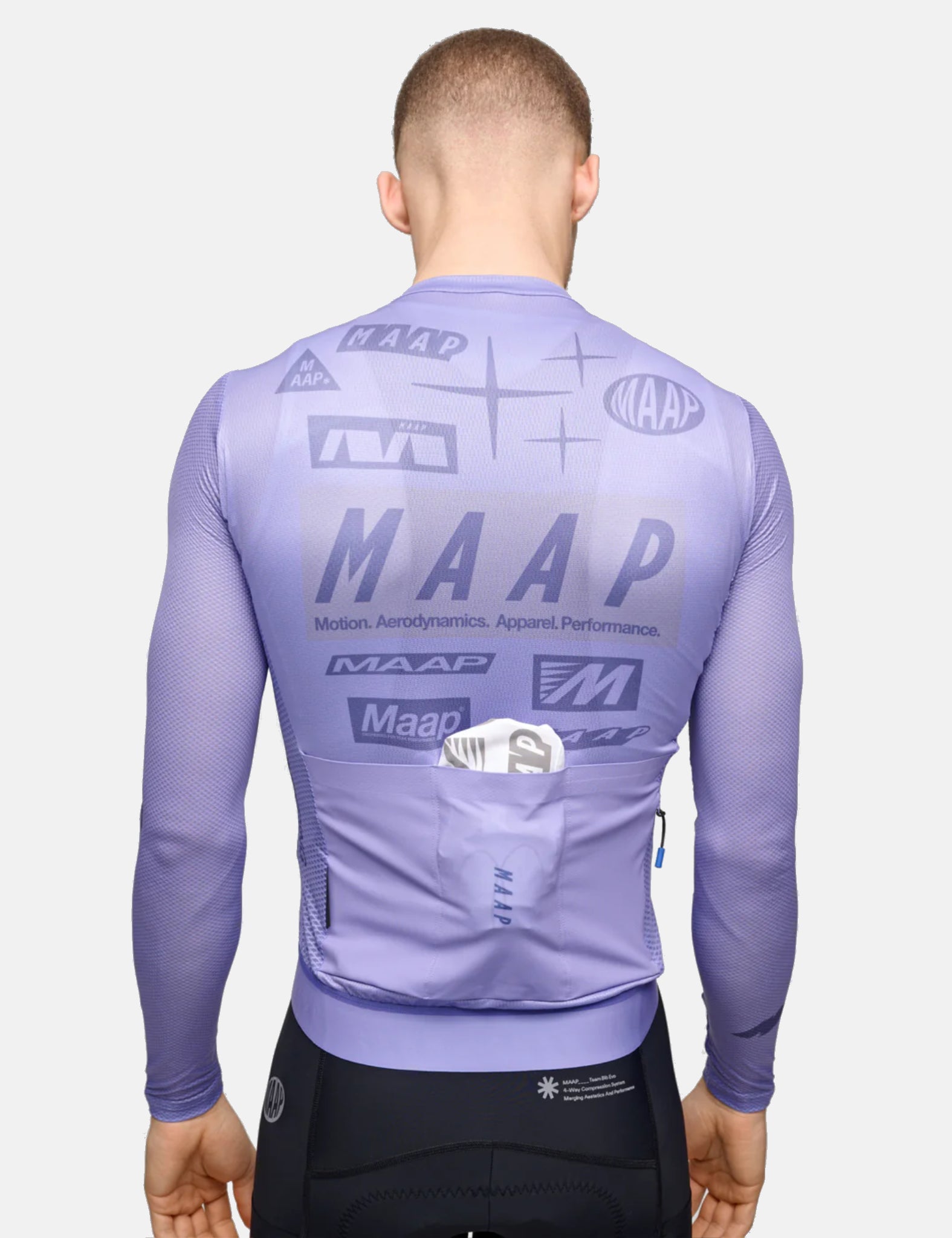 MAAP Drome Pro Air Long Sleeve Jersey 3.0 - Lavender