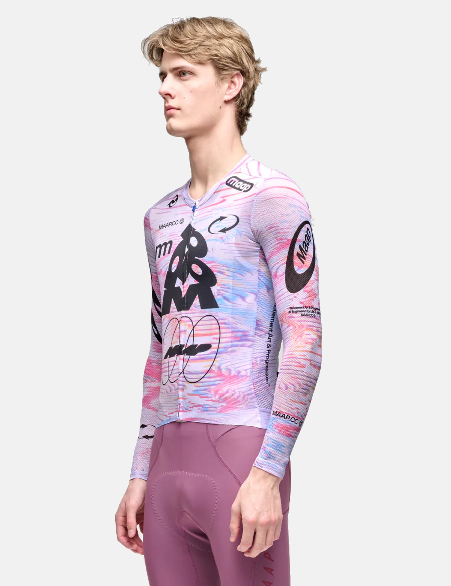 MAAP Chroma Pro Air Long Sleeve Jersey 3.0 - Gumball Blue