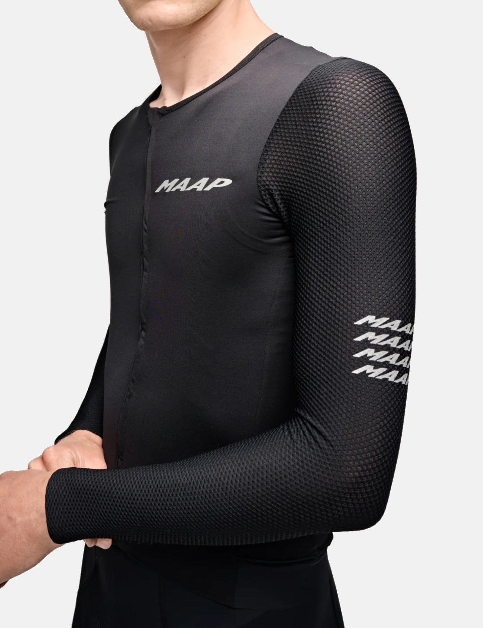 MAAP Pro Emerge Long Sleeve Jersey - Black