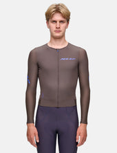 MAAP Pro Emerge Long Sleeve Jersey - Brown Umber