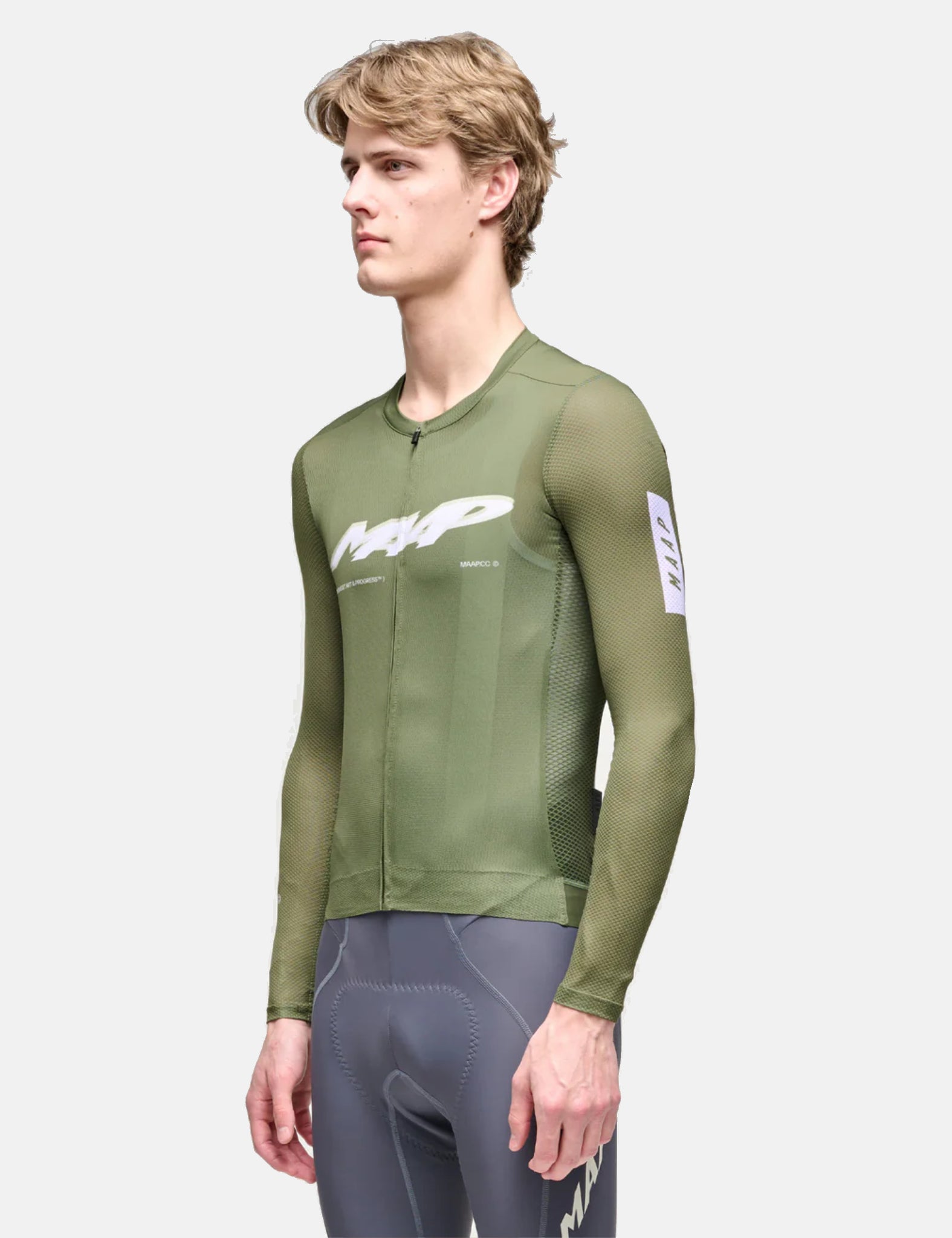 MAAP Evade Blaze Pro Air Long Sleeve Jersey 3.0 - Jungle Green