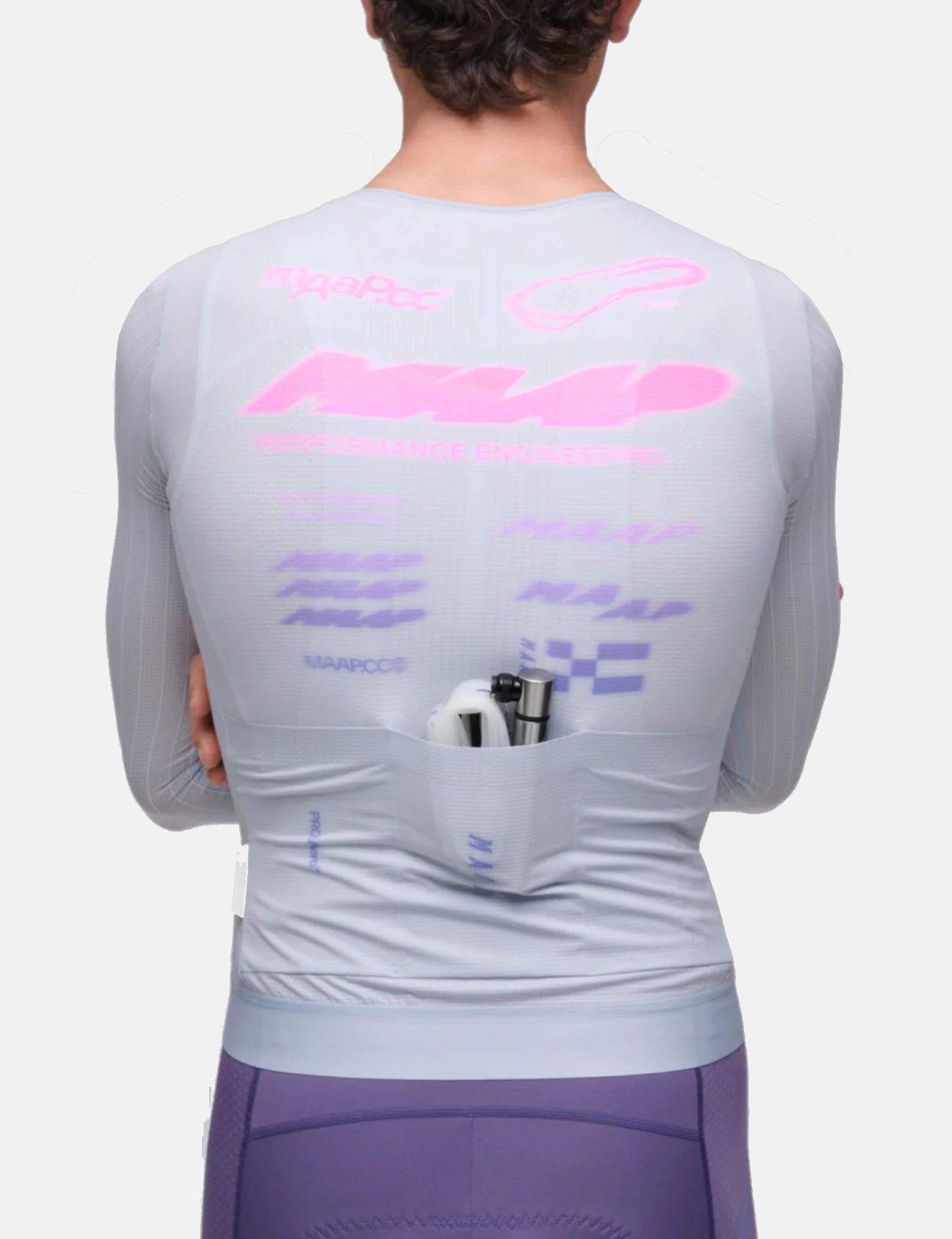 MAAP Beta Pro Aero LS Jersey - Xenon Purple