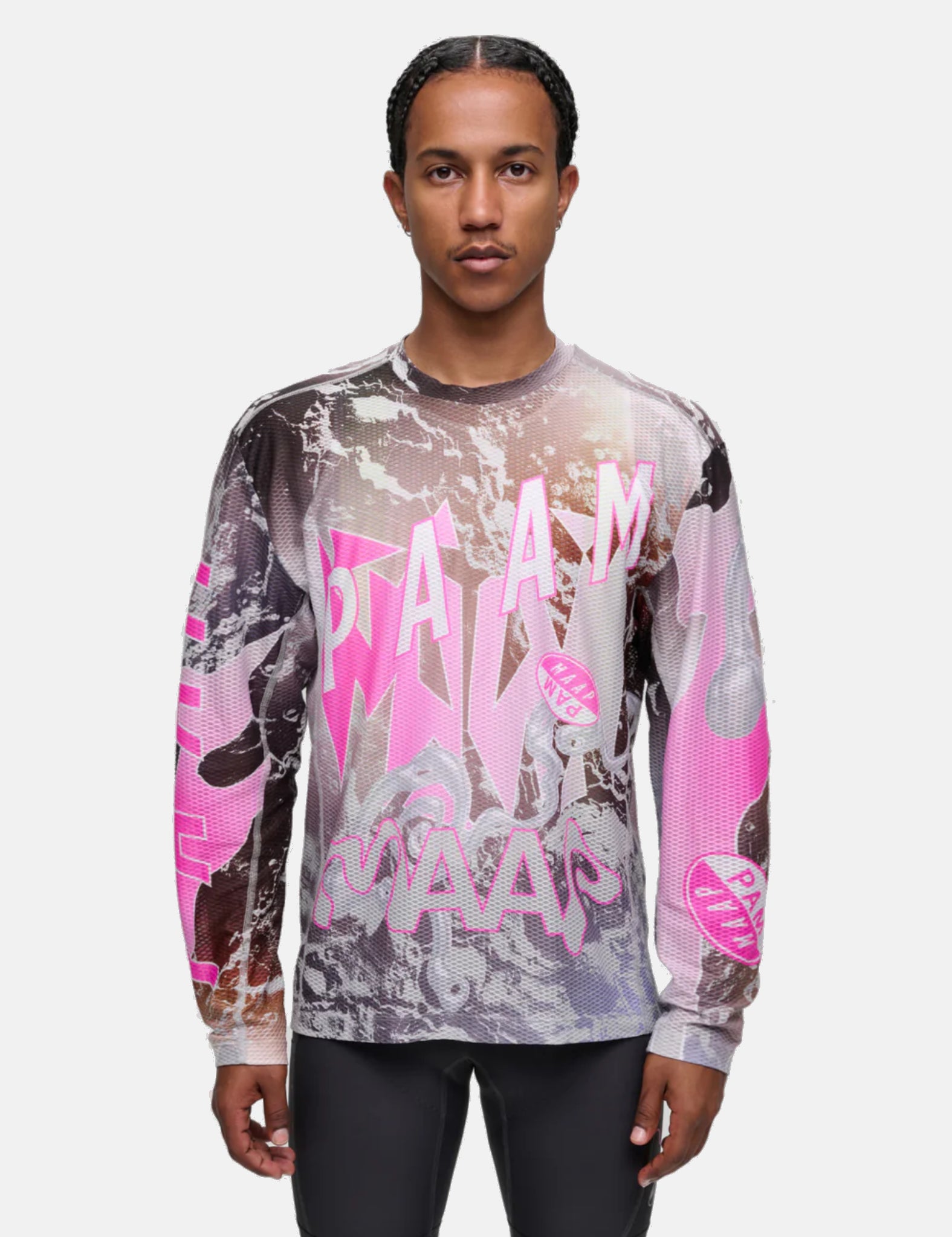 MAAP X P.A.M. Air Mesh LS Tee - Violet Cosmos | Benchmark.