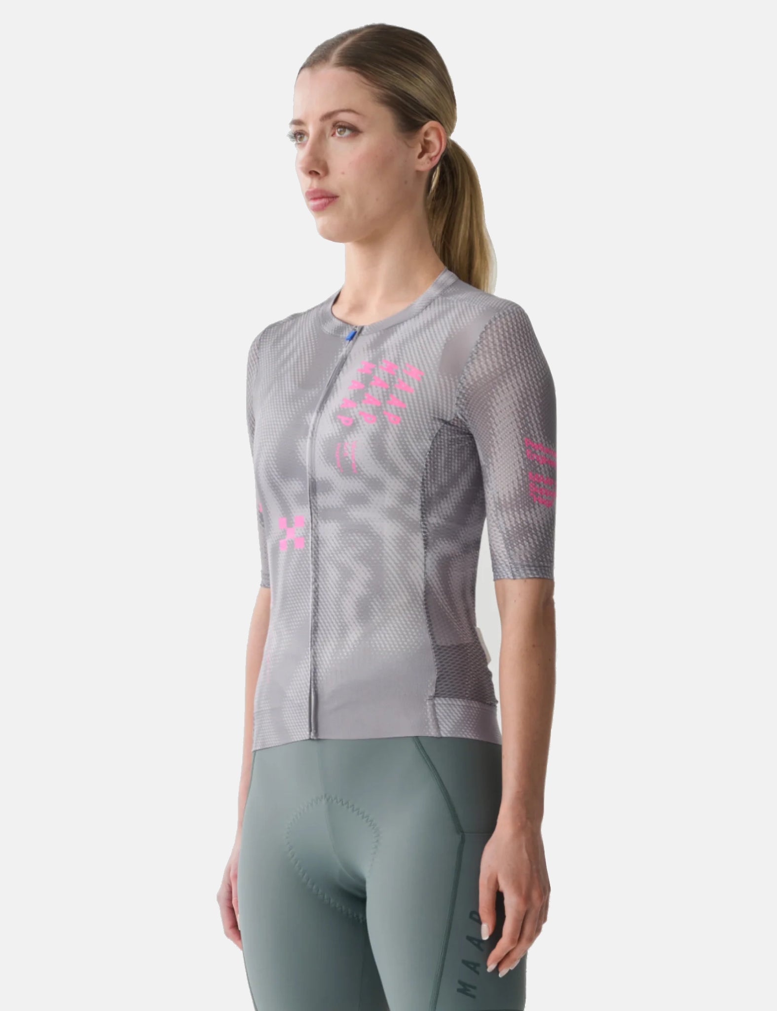 MAAP Womens Privateer C.H Pro Air Jersey 3.0 - Steel Grey