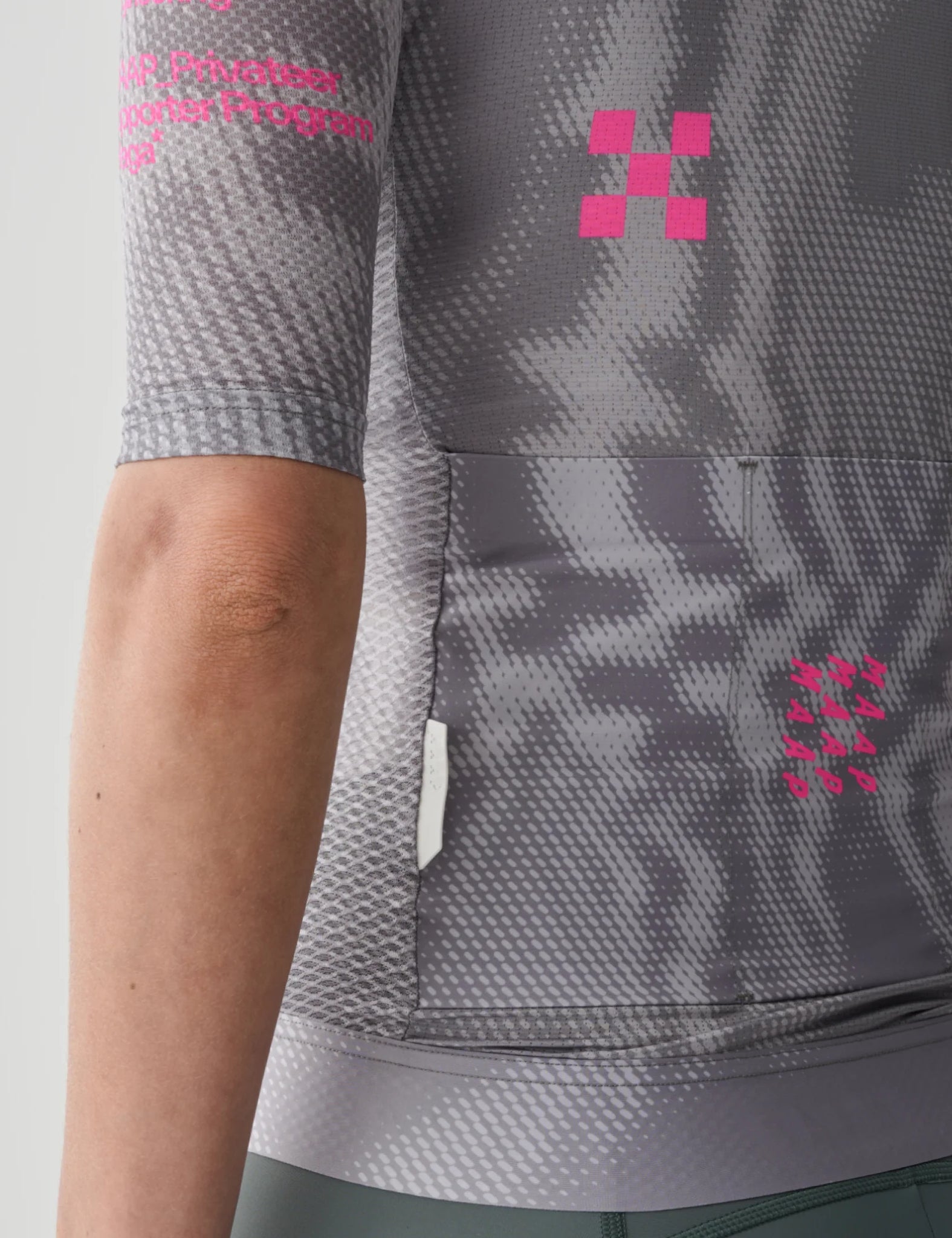 MAAP Womens Privateer C.H Pro Air Jersey 3.0 - Steel Grey
