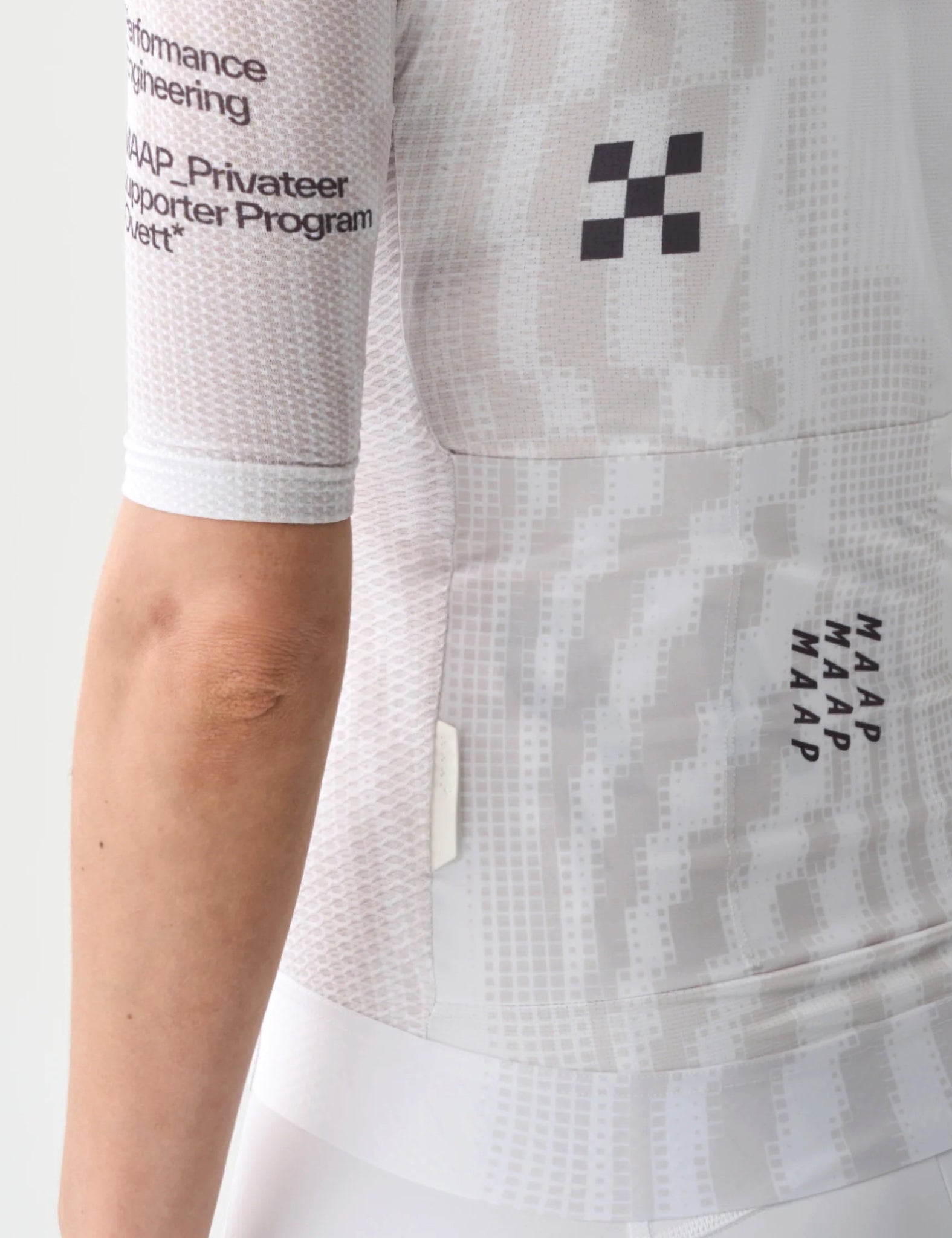 MAAP Womens Privateer F.O Pro Air Jersey 3.0 - White