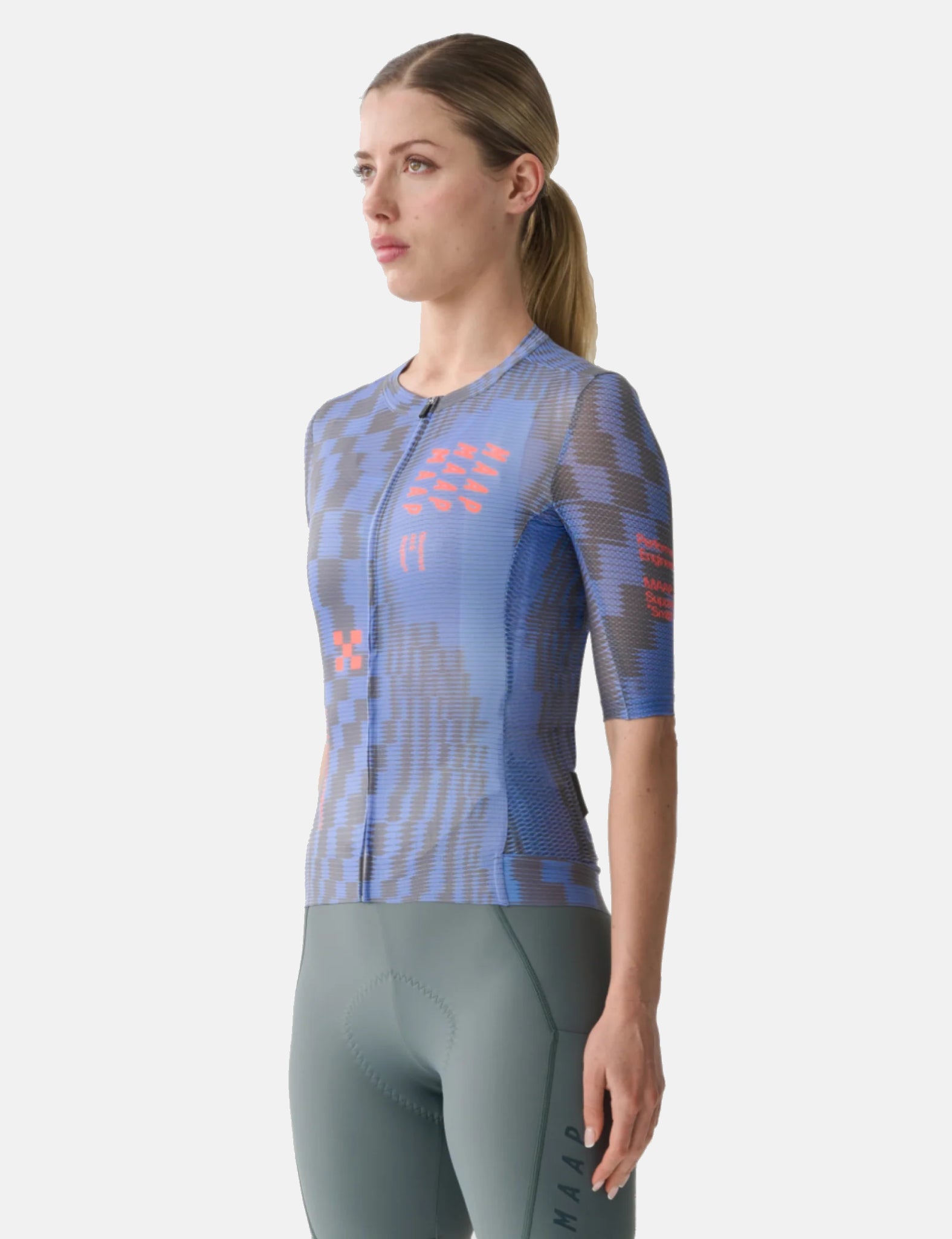 MAAP Womens Privateer H.S Pro Air Jersey 3.0 - Blue
